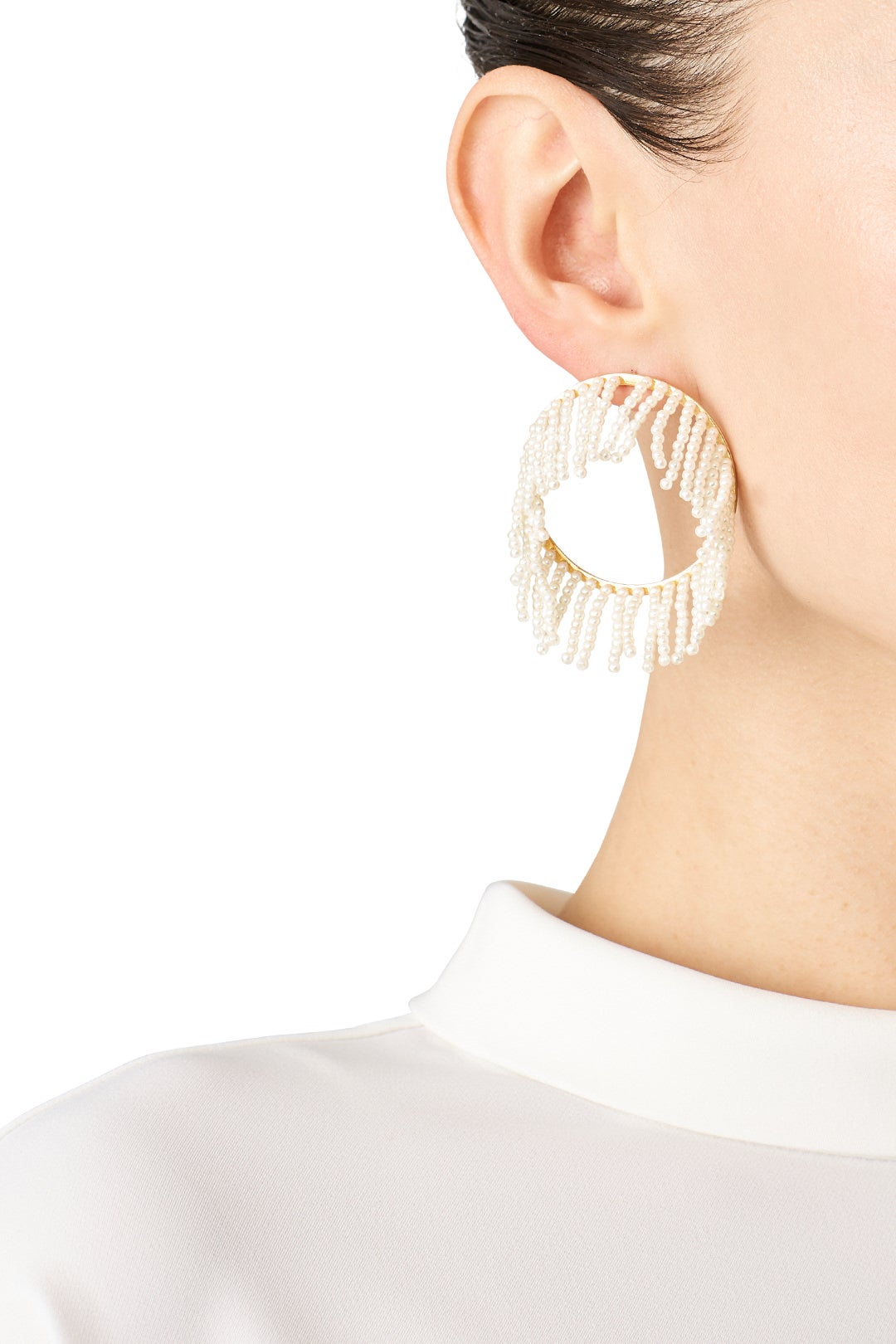 Pearl Streamer Earrings by Lele Sadoughi 0