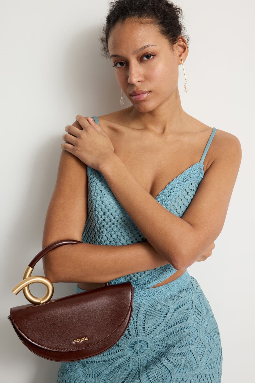 Azariah Top Handle Bag by Cult Gaia Accessories | Rent the Runway
