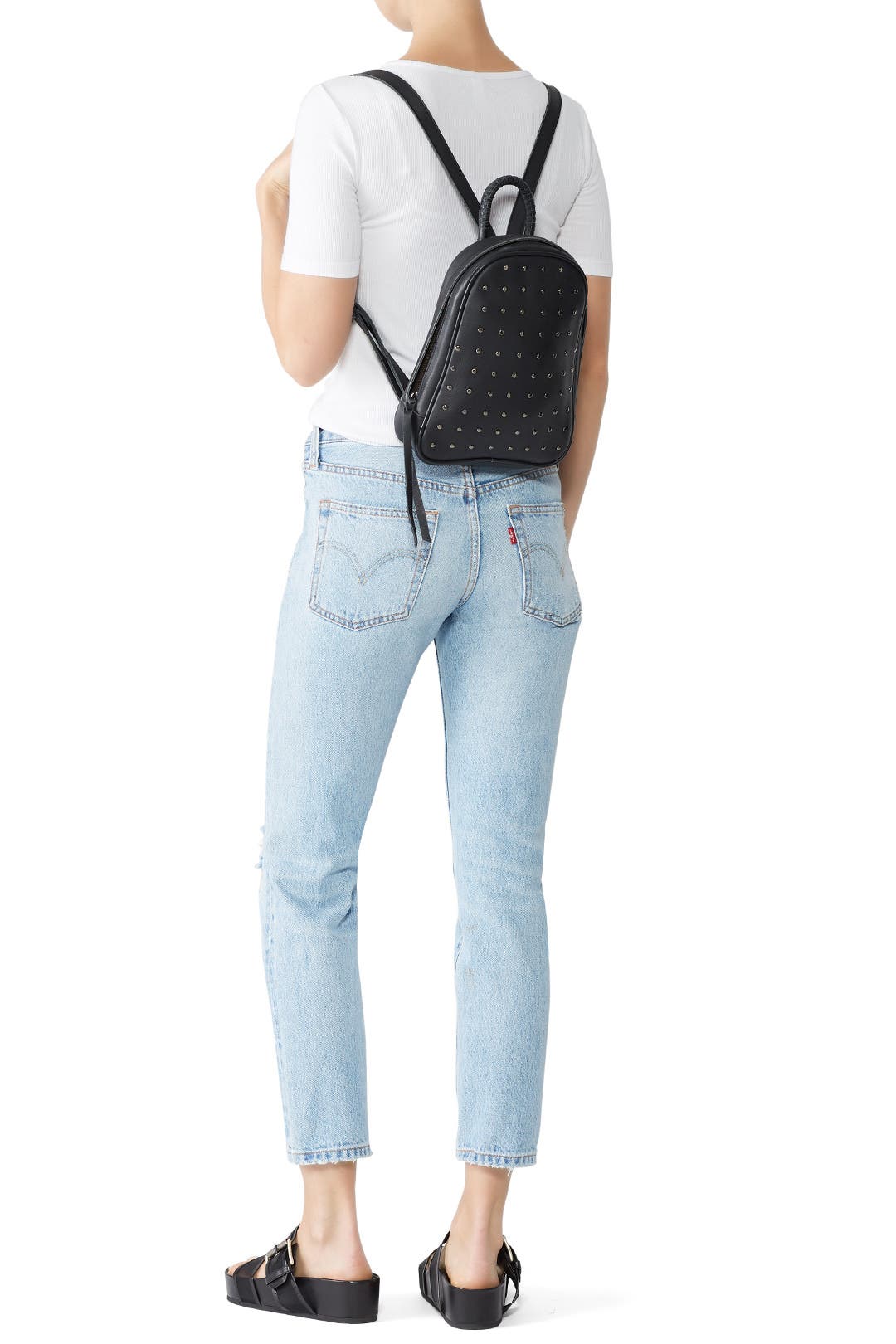 Studded Clarence Backpack by Cleobella Handbags | Rent the Studded Clarence Backpack by Cleobella Handbags | Rent the