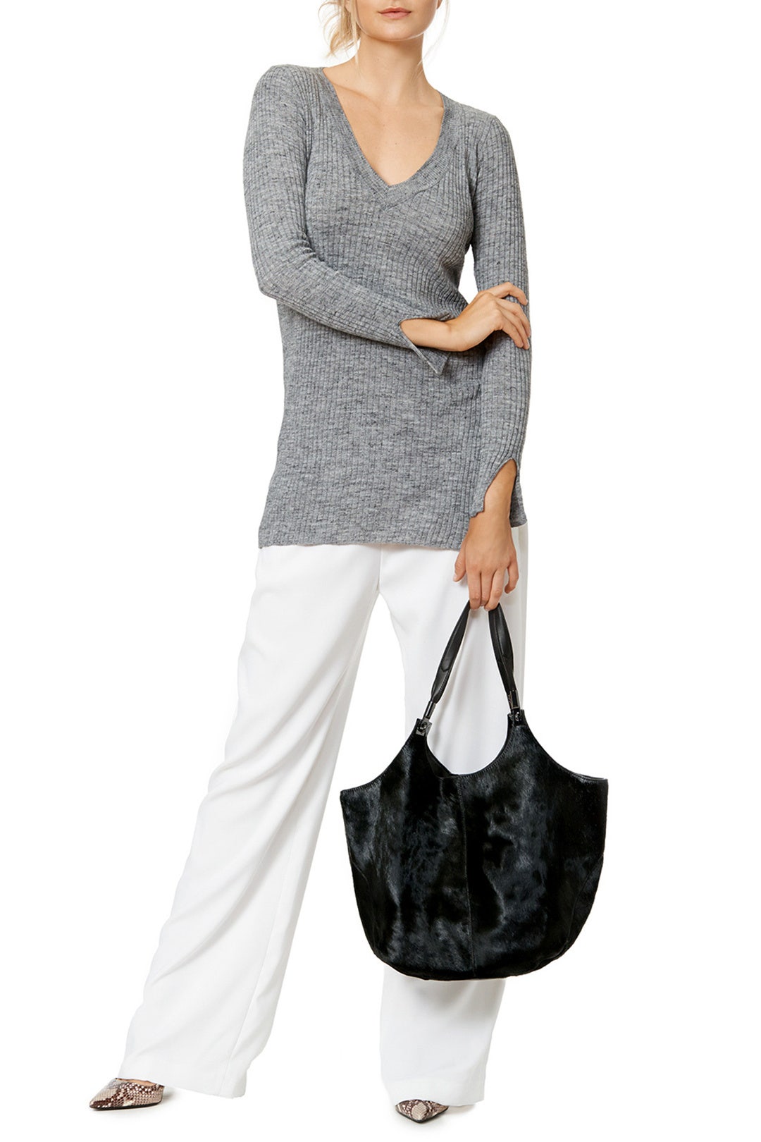 Black Cynnie Shopper by Elizabeth and James Accessories 1