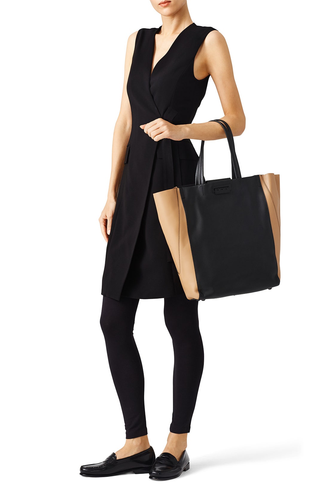 Eartha Unlined Small Shopper Bag by ZAC Zac Posen Handbags 1