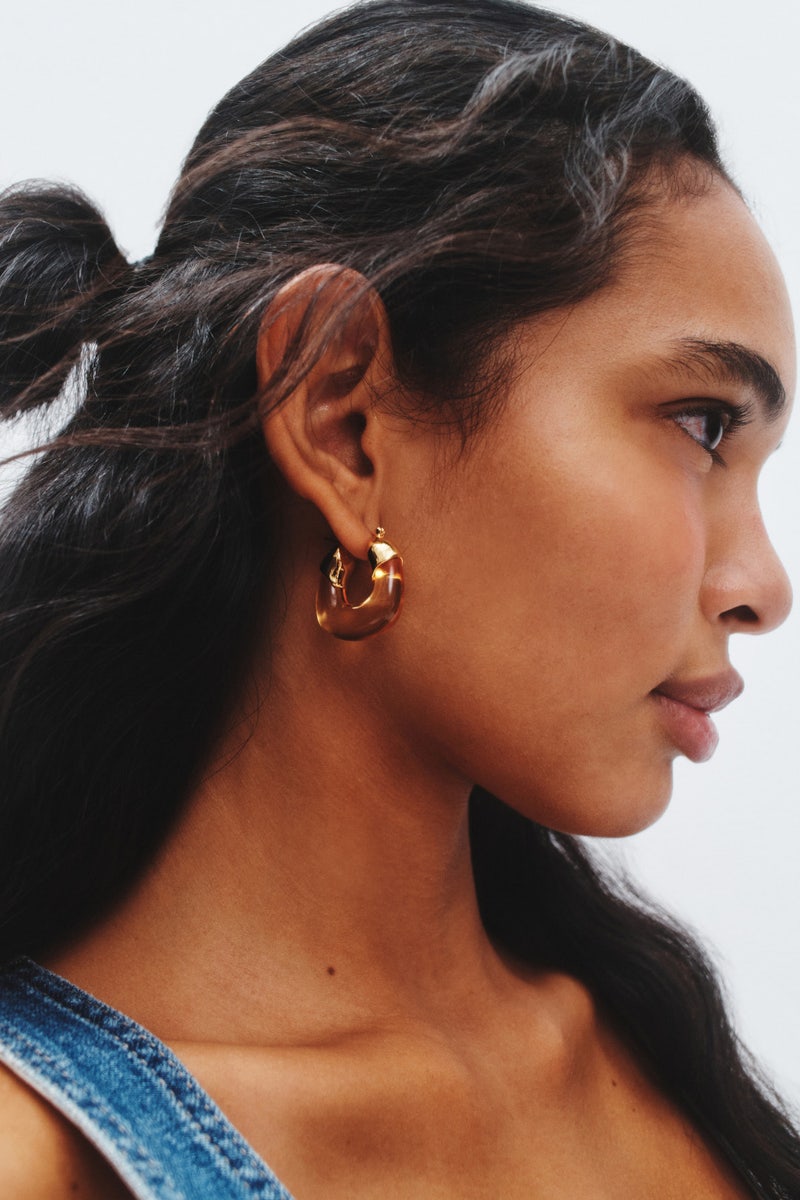 Mini Organic Earrings by Lizzie Fortunato - Photo 0