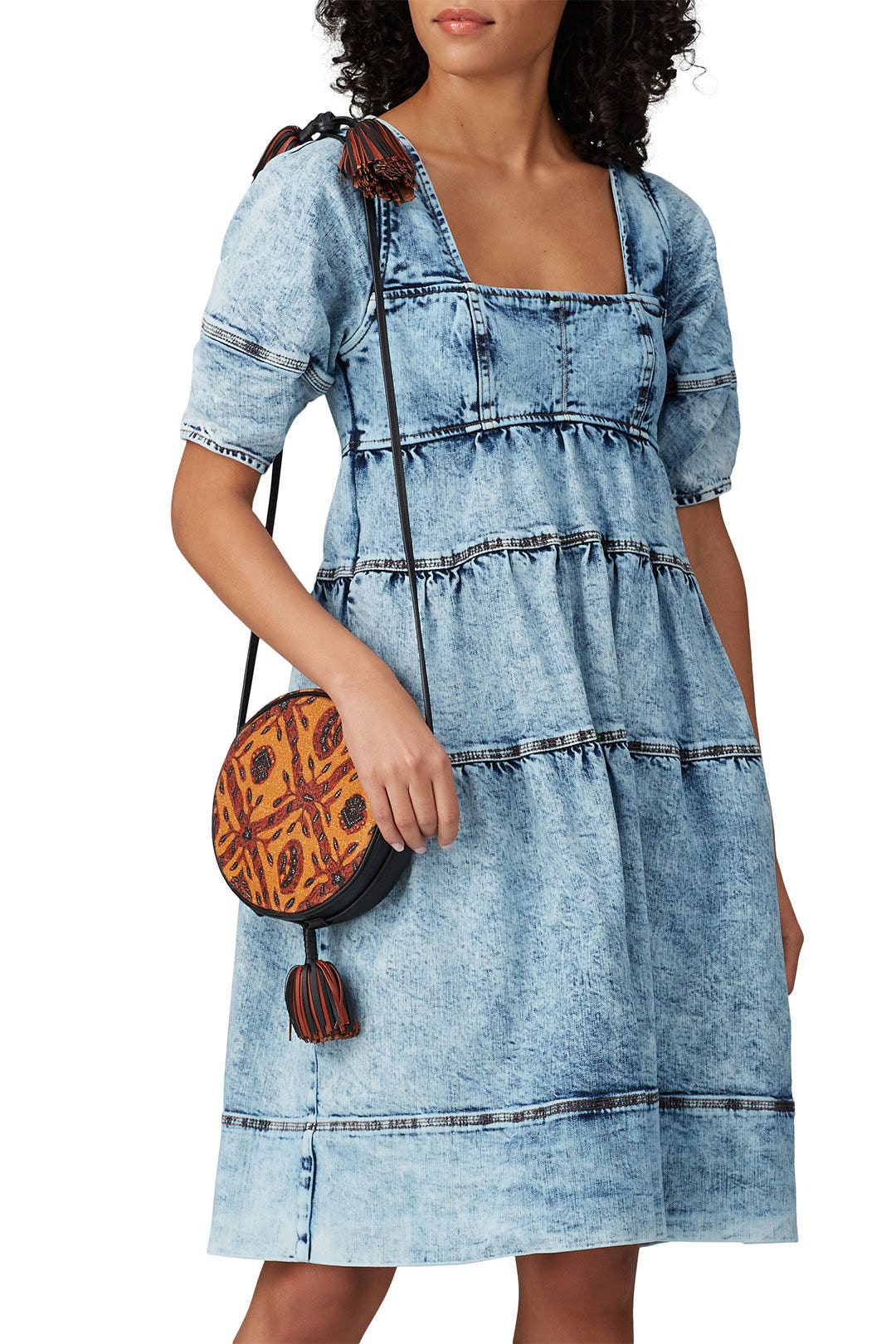 Ochre Afia Crossbody by Ulla Johnson Handbags 1