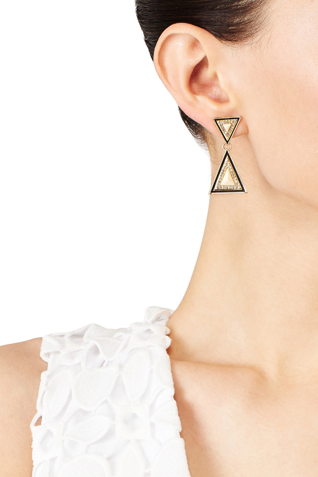 Teepee Earrings by House of Harlow 1960 1