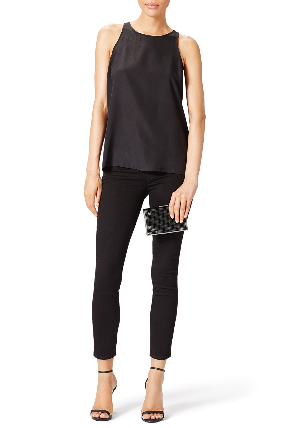 Cornered Minaudiere  by Whiting & Davis 1