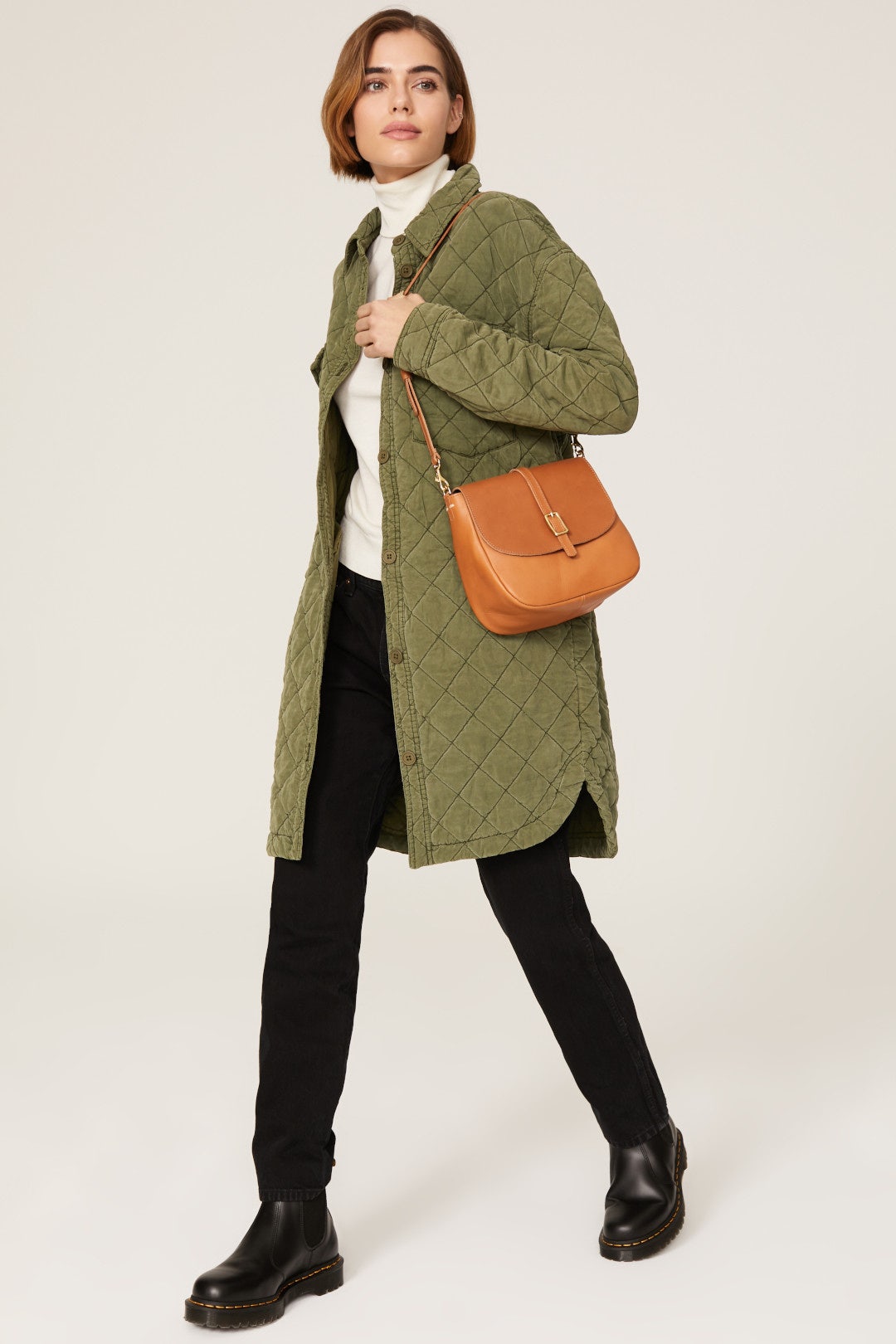 Louis Belted Crossbody Bag by Clare V. 1