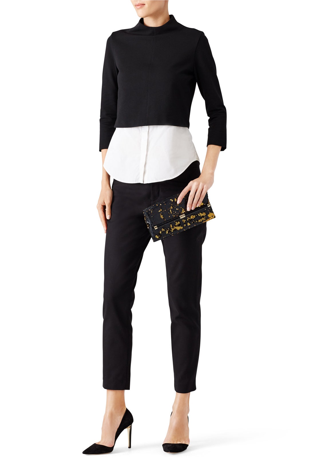 Sequined Envelope Clutch by Diane von Furstenberg Handbags 1