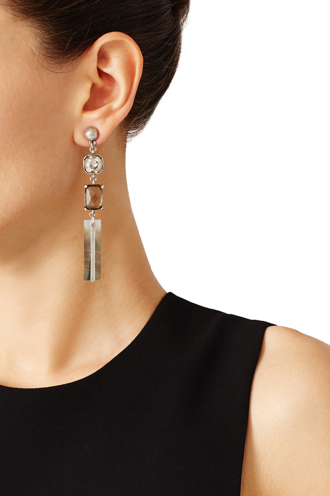 Hanging Crystal Earrings by Gerard Yosca 0