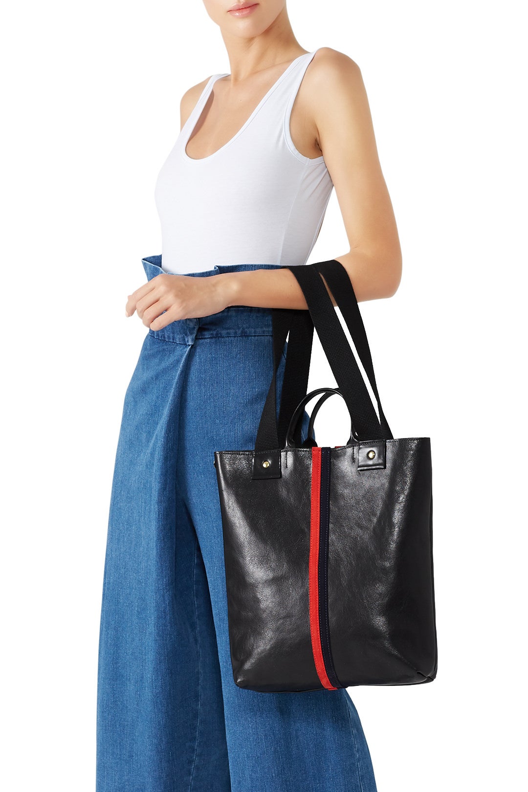 Black Annie Tote by Clare V. 1