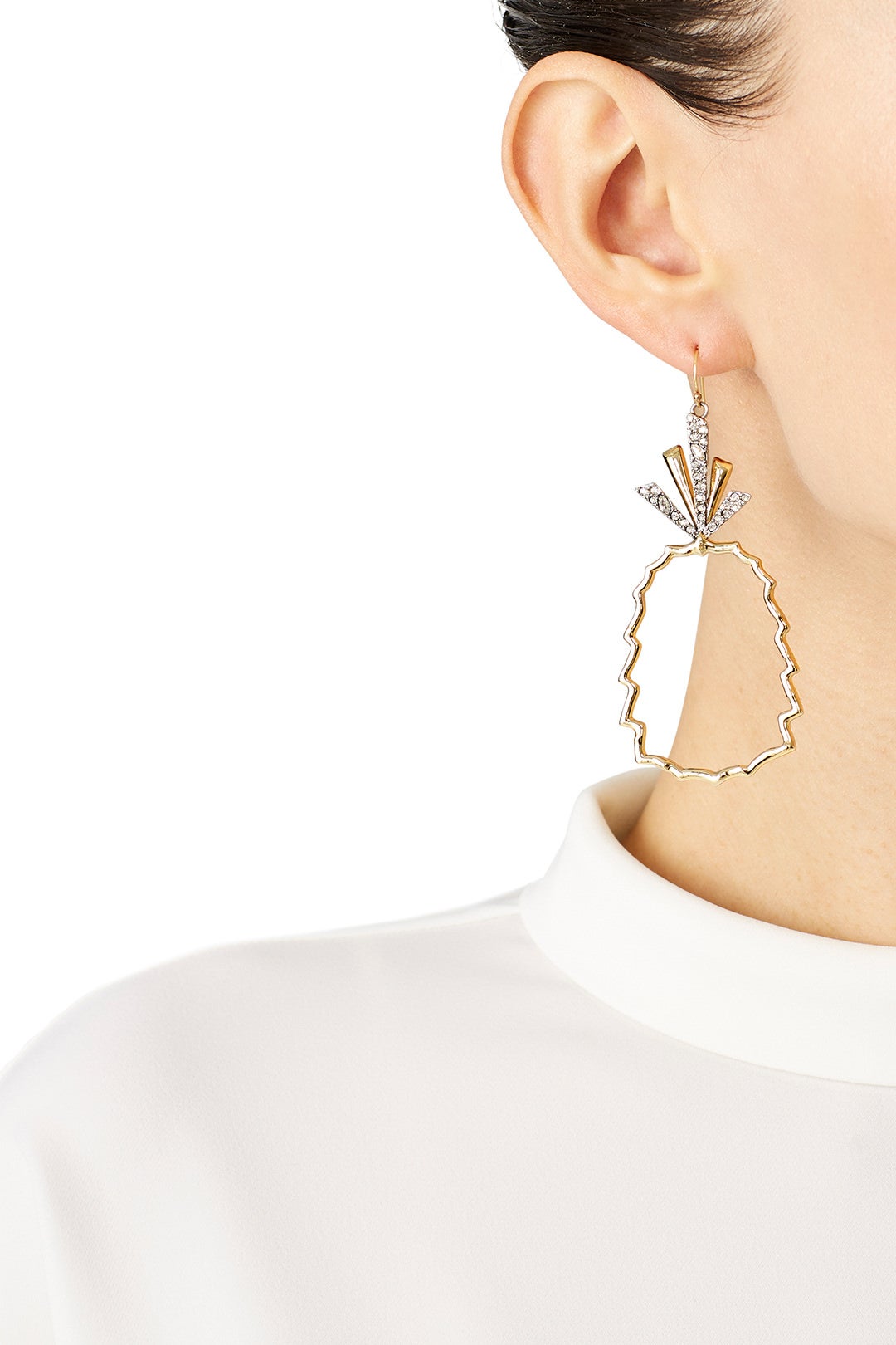 Pineapple Wire Earrings by Alexis Bittar 0