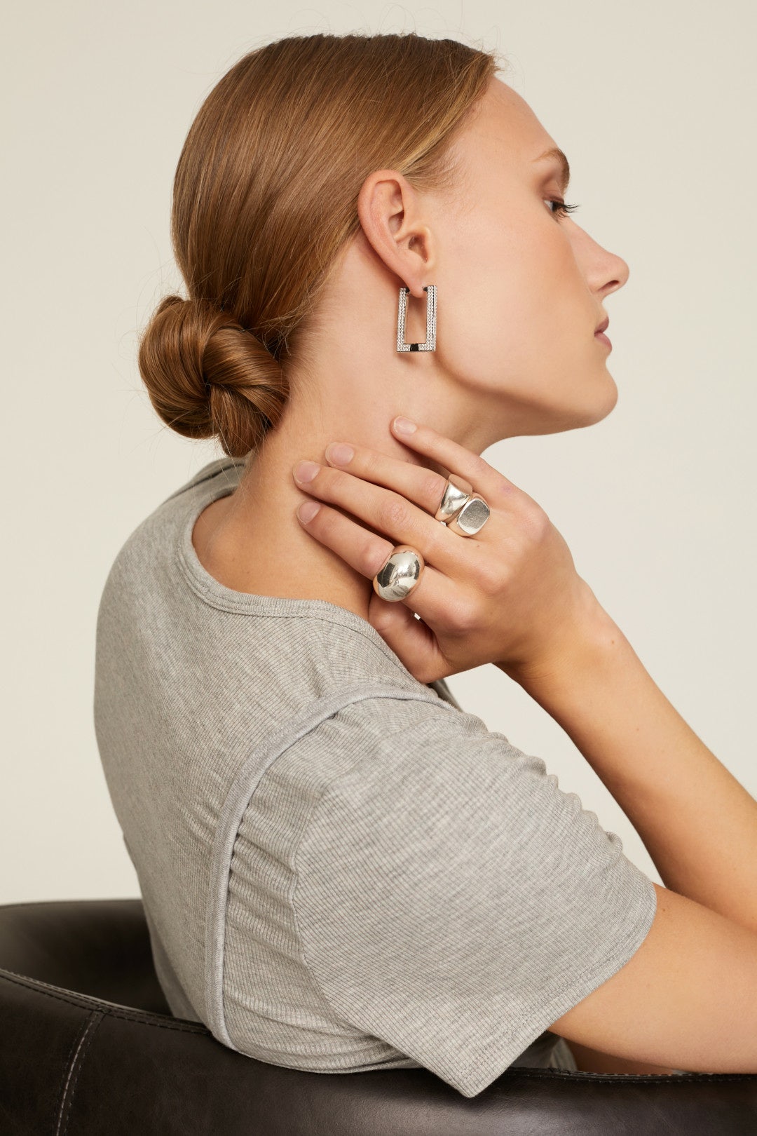 Pave Boxer Hoops by Luv Aj 0