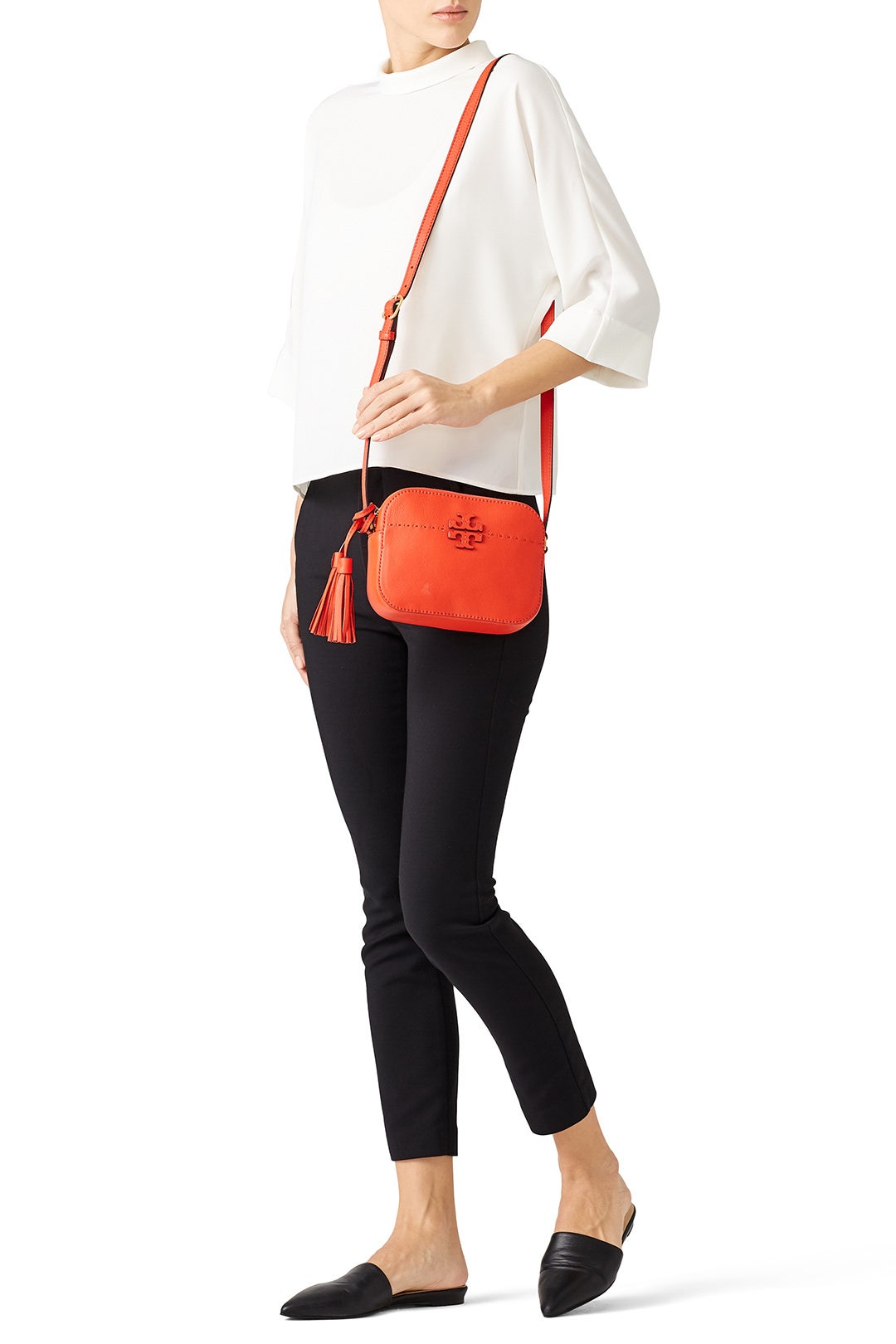 Red Mcgraw Camera Bag by Tory Burch Accessories 1