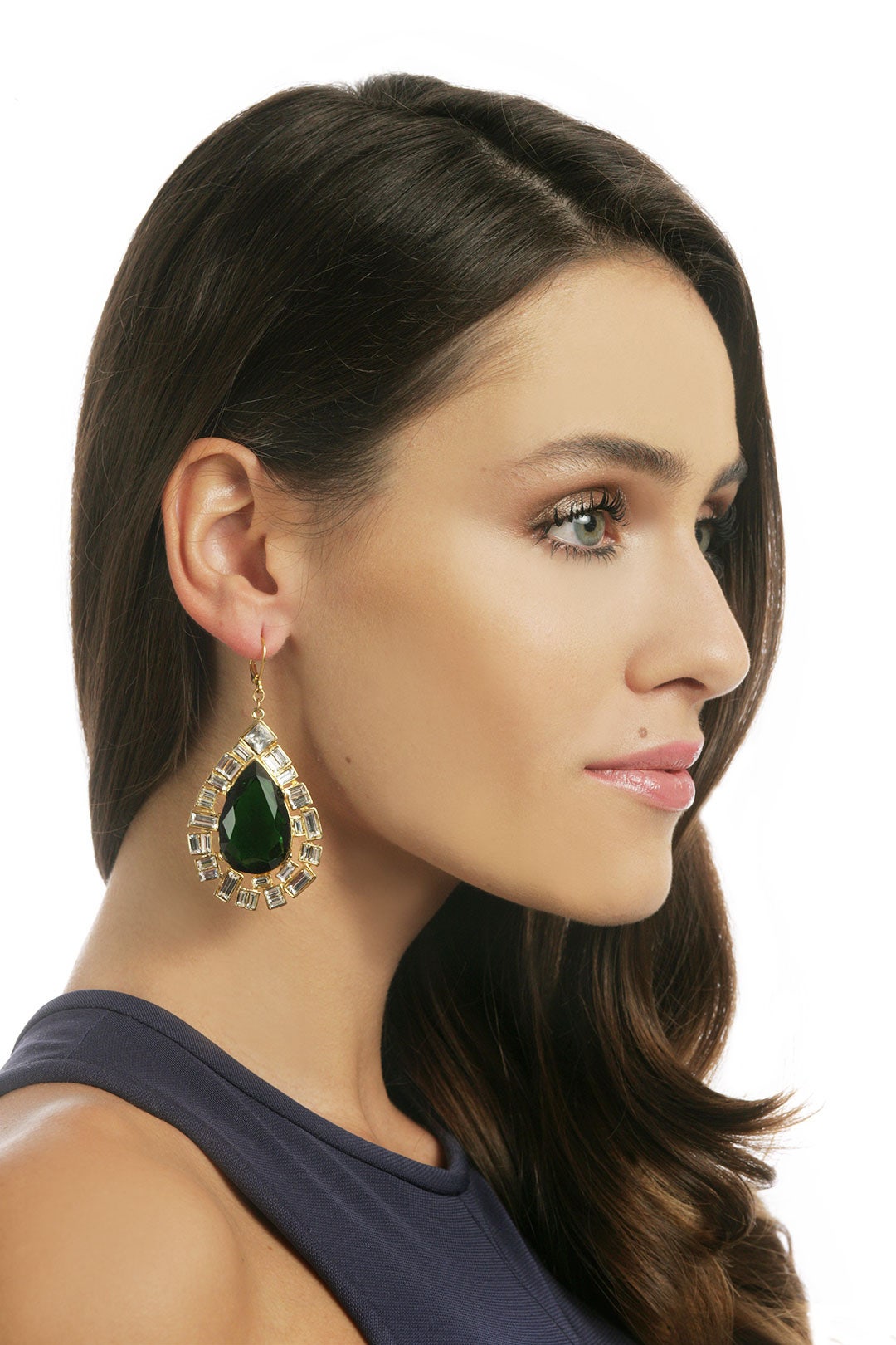 Iconic Emerald Drops by Kenneth Jay Lane 2