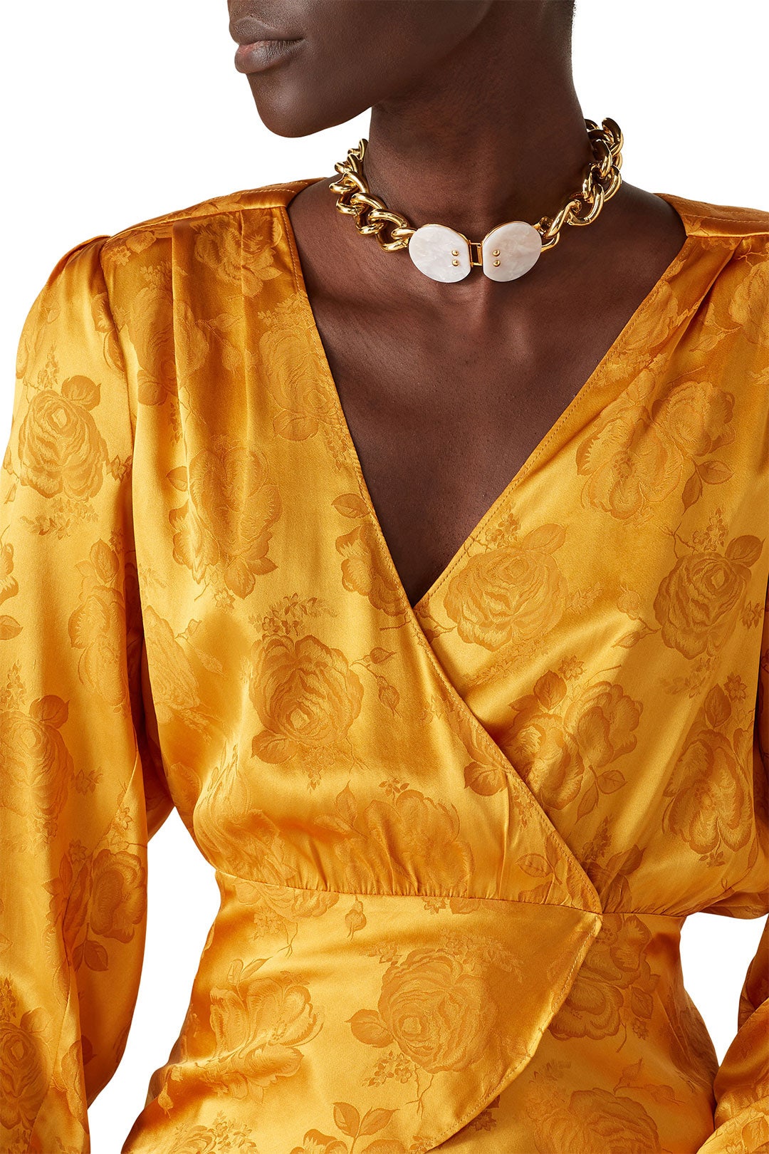 Curb Link Collar Necklace by Lele Sadoughi 0