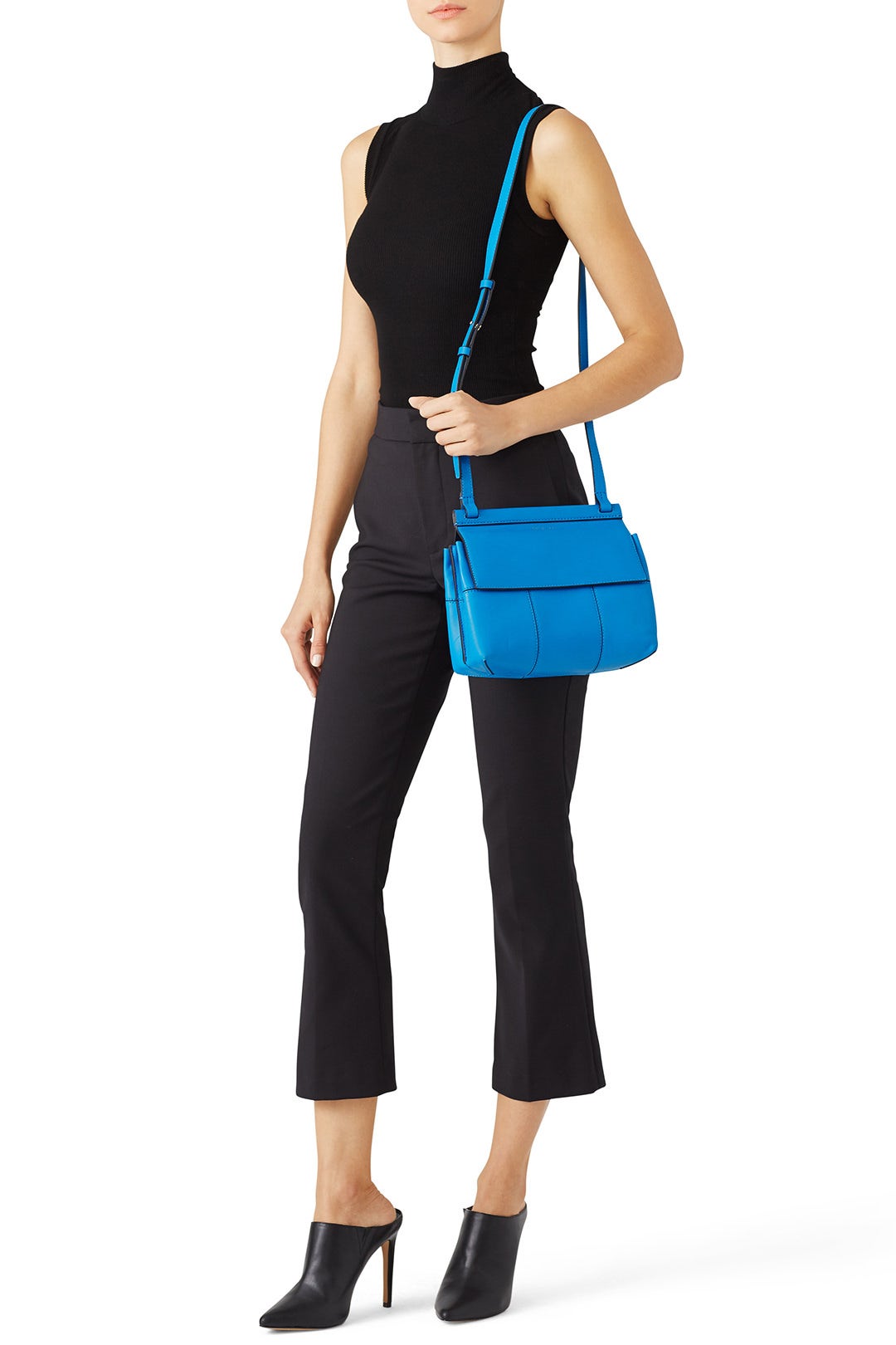 Blue Block-T Crossbody by Tory Burch Accessories 1