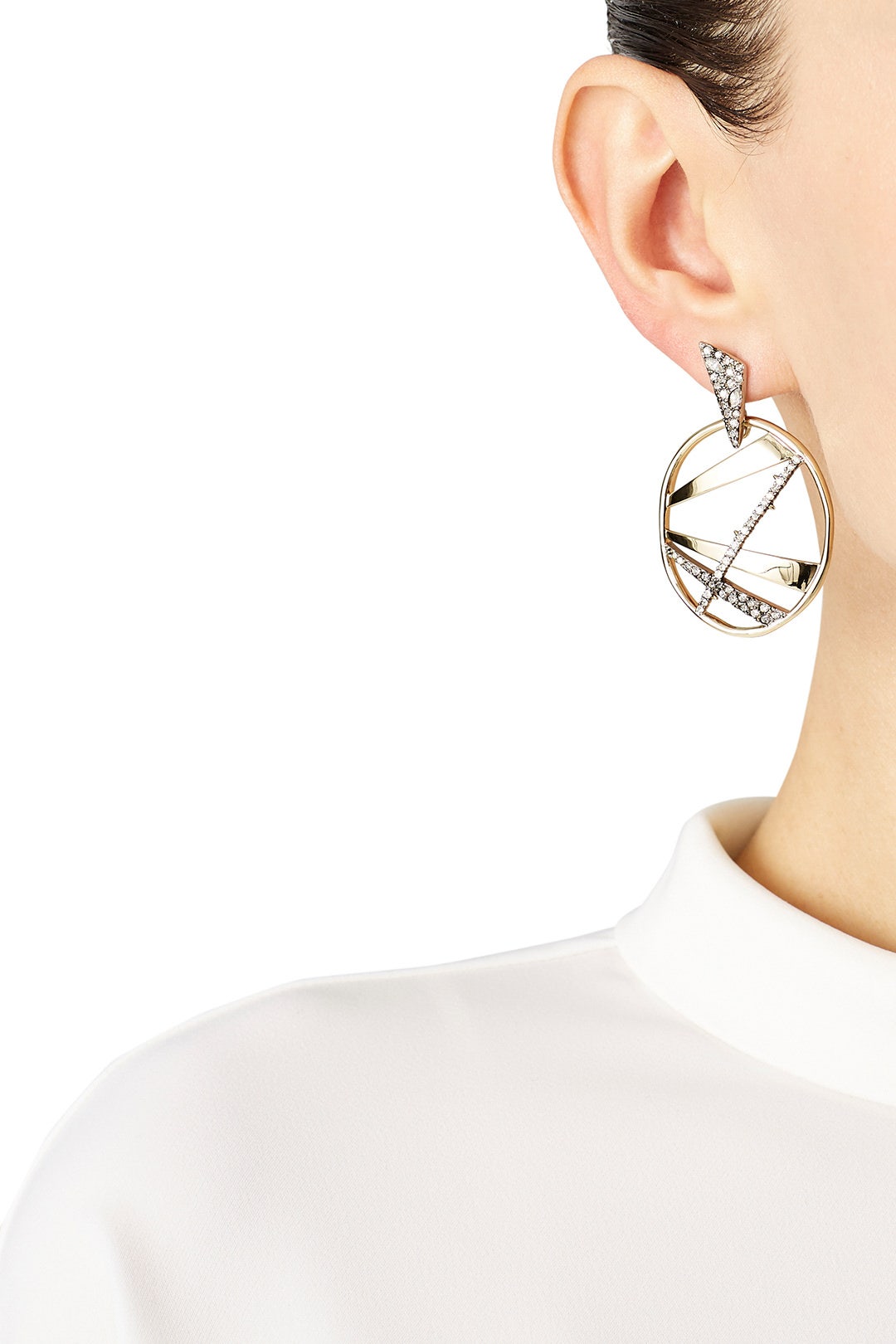 Domed Medallion Earrings by Alexis Bittar 2