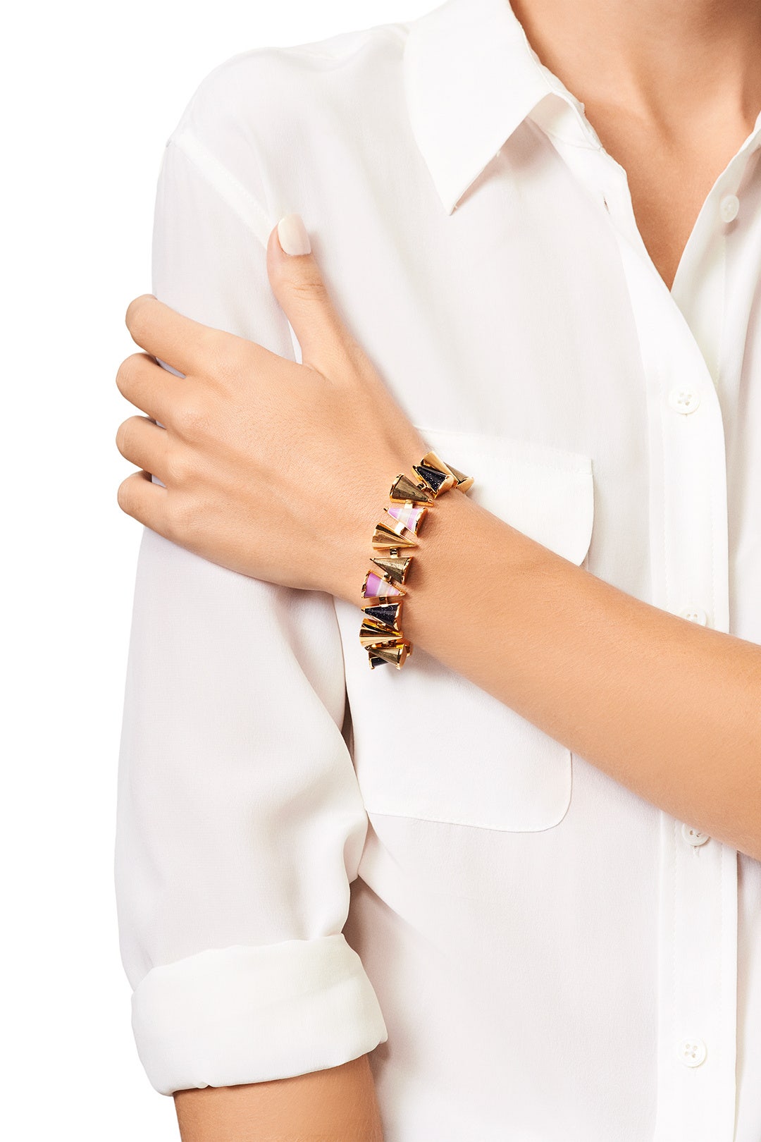 Cosmic Mini Cone Bracelet by Sarah Magid 1