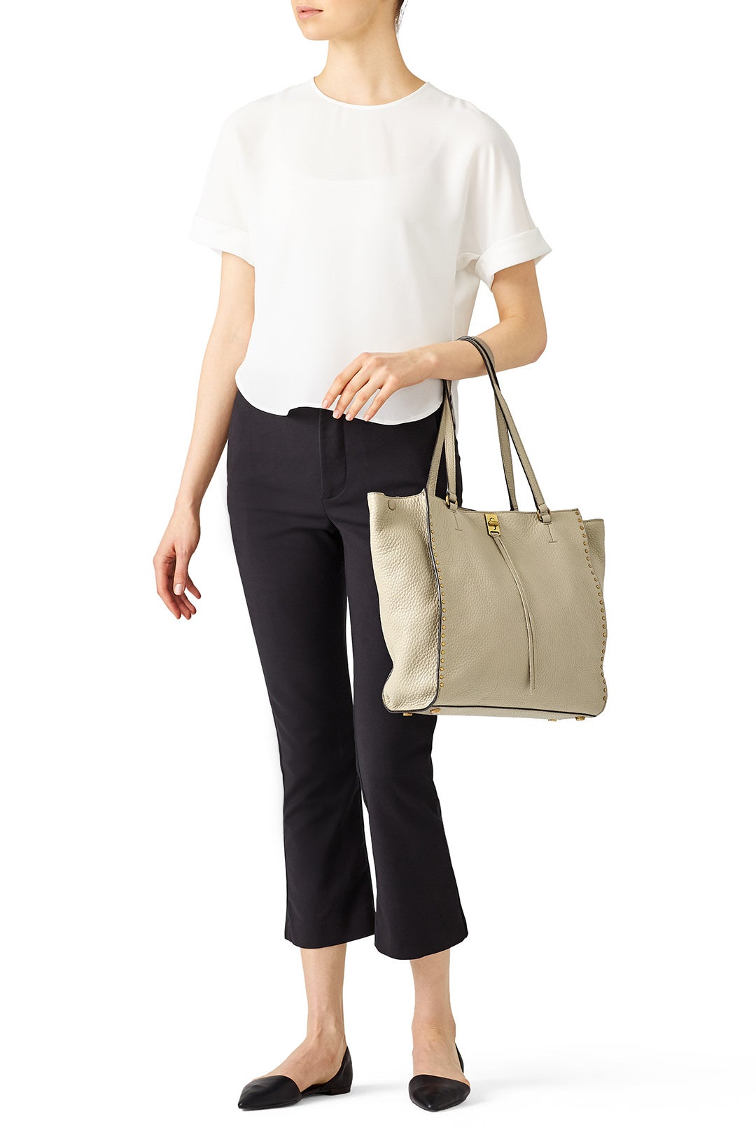 Taupe Darren Tote by Rebecca Minkoff Accessories 1