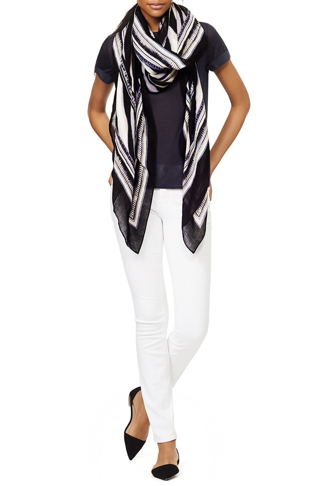 Sunda Scarf by Theodora and Callum Accessories 1