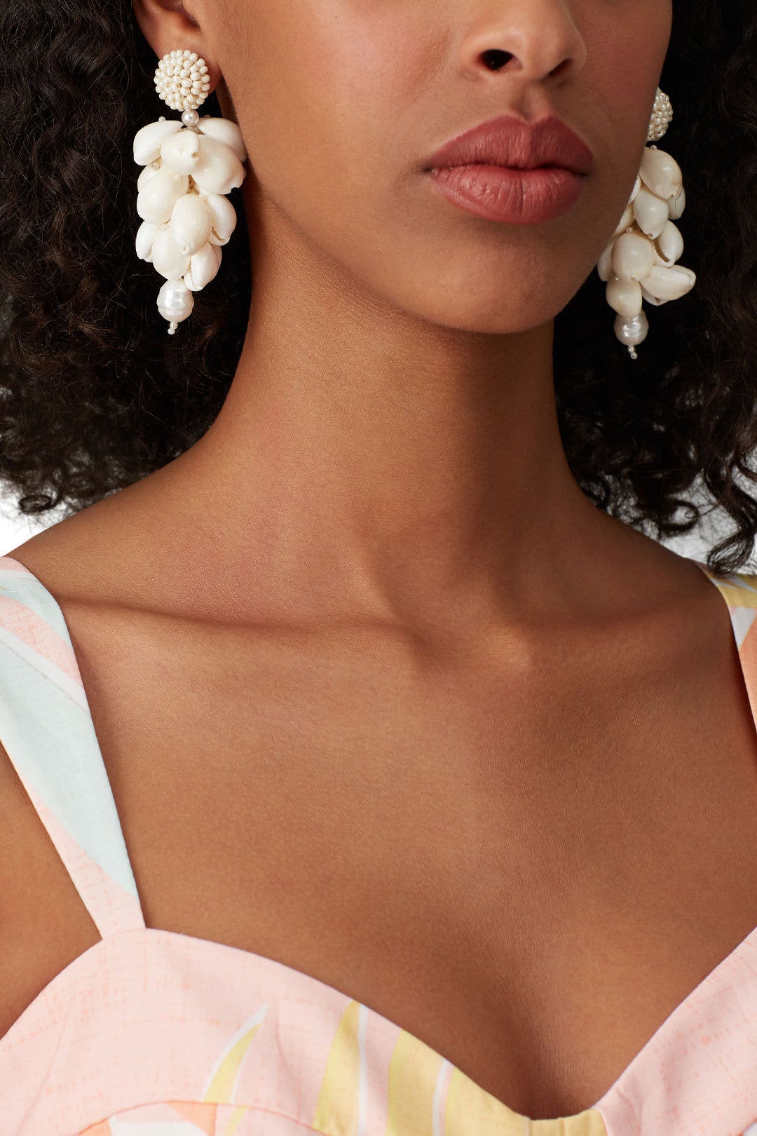 Shell Cluster Earrings by Oscar de la Renta 0