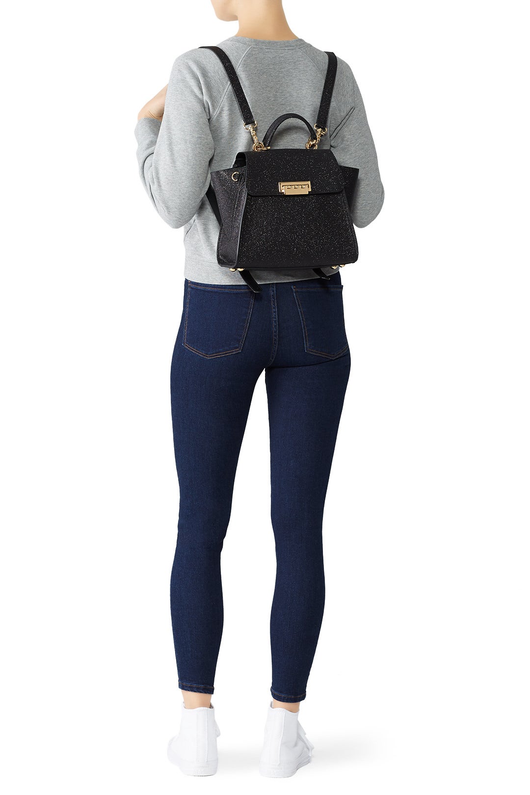 Glitter Eartha Convertable Backpack by ZAC Zac Posen Handbags 1