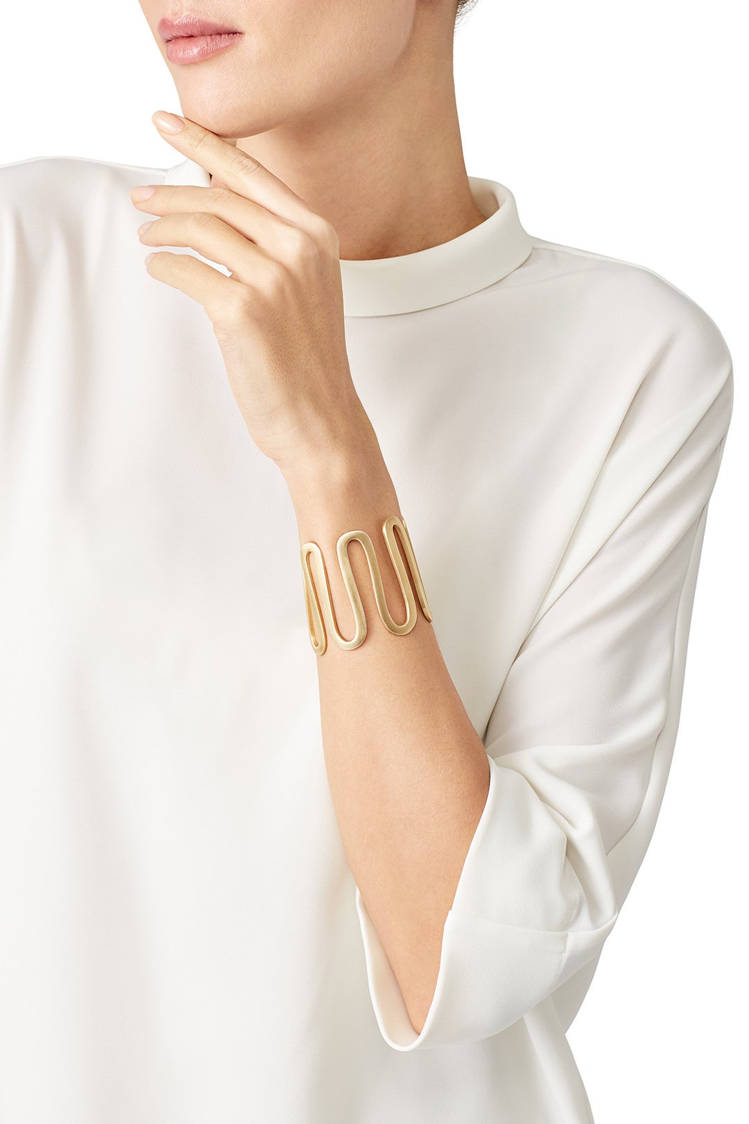 Gold Clark Cuff by Elizabeth and James Accessories 2