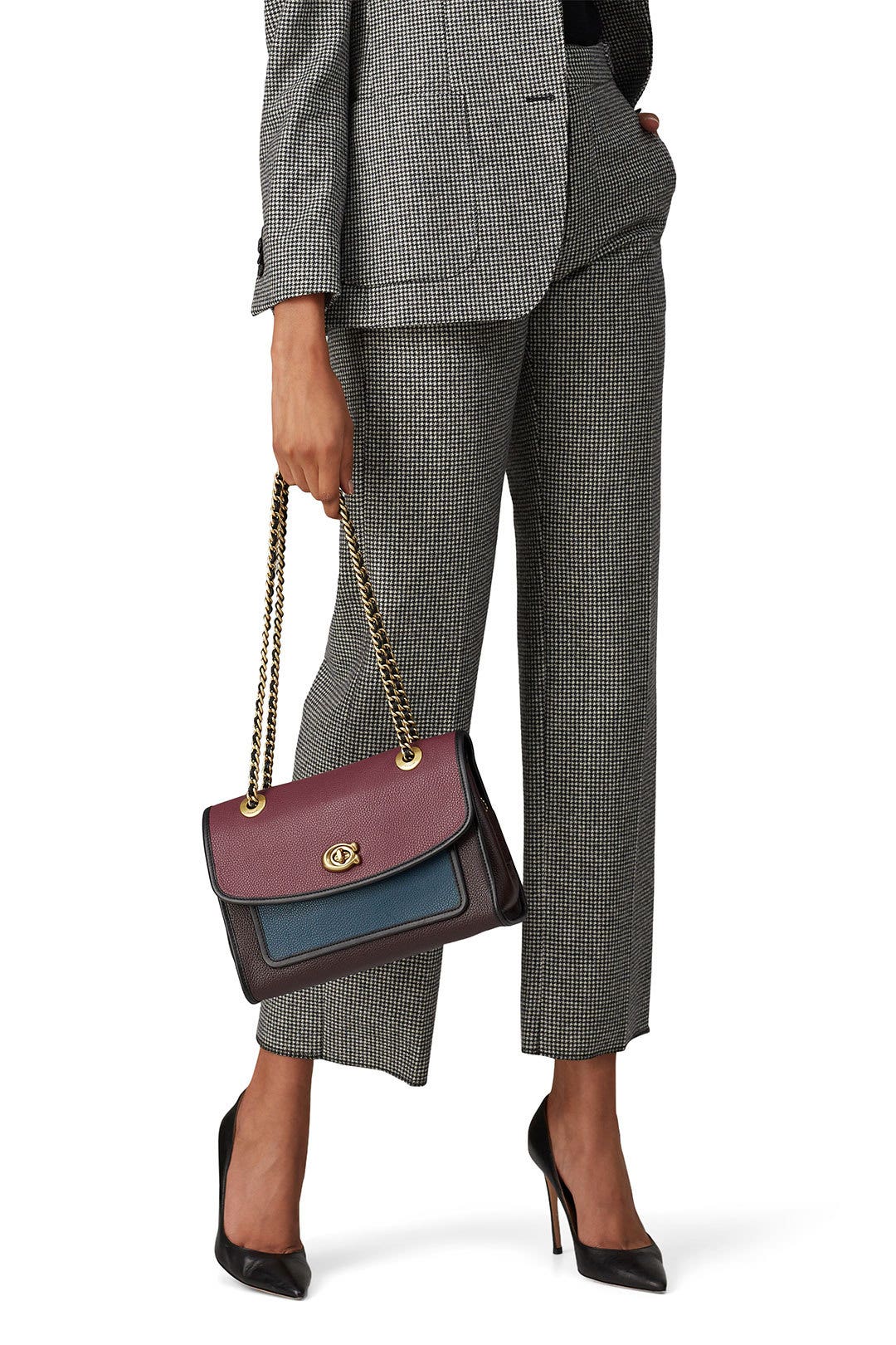 Colorblock Parker Bag by Coach Handbags 1