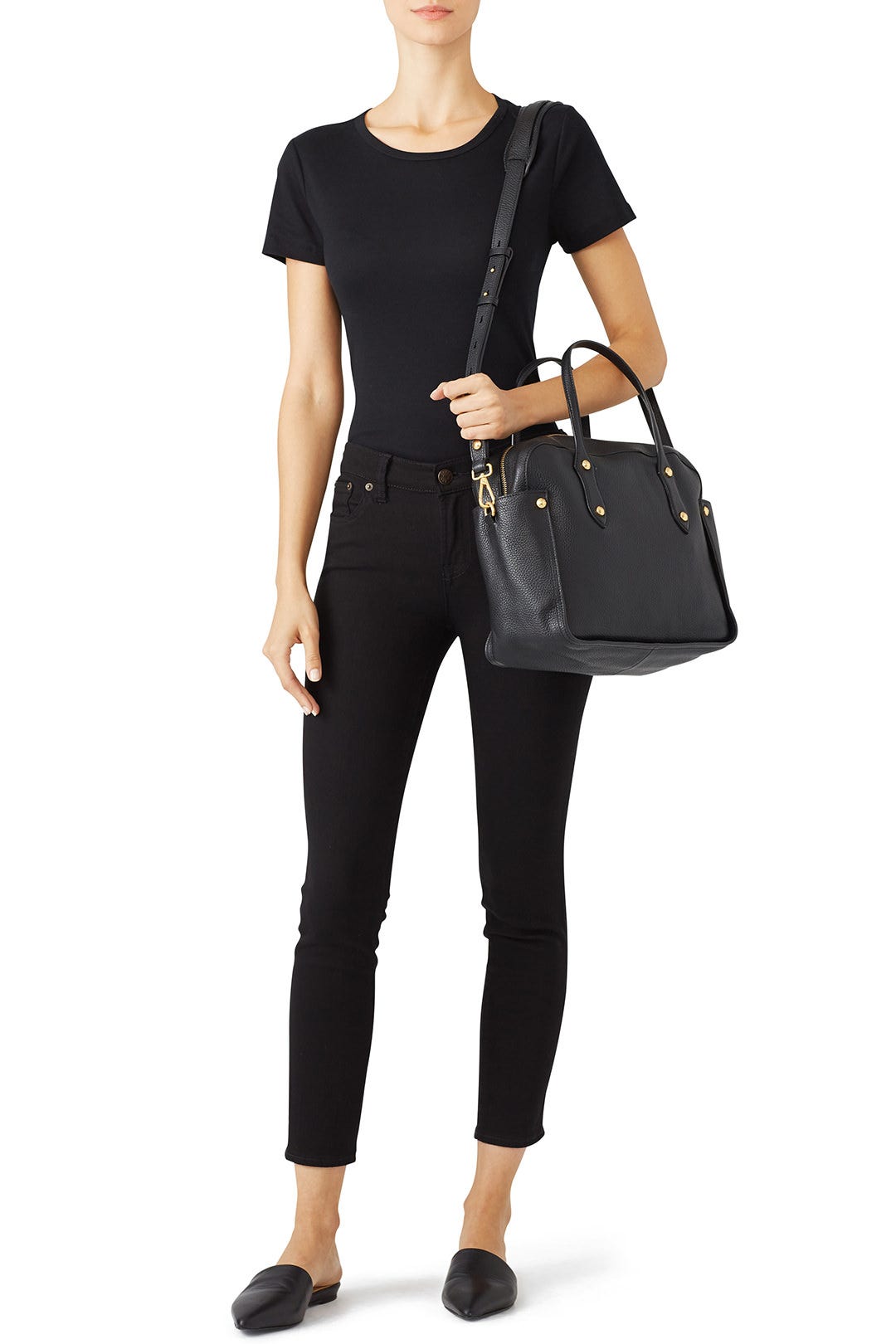 Black Clementine Bag by Annabel Ingall 1