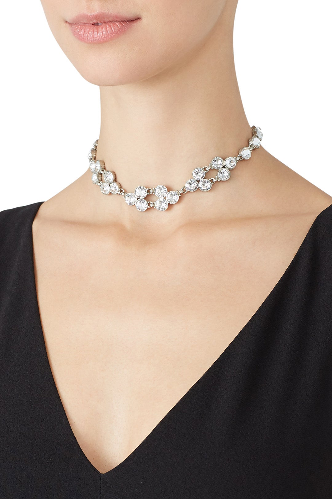 Crystal Dot Choker by Ben-Amun 0