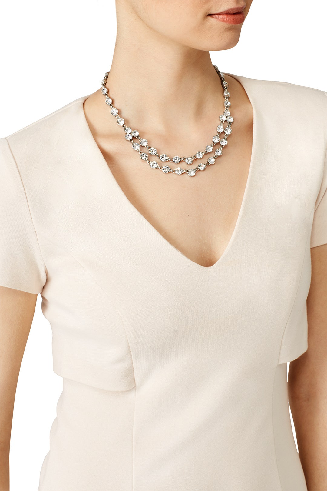 Crystal Dot Necklace by Ben-Amun 2