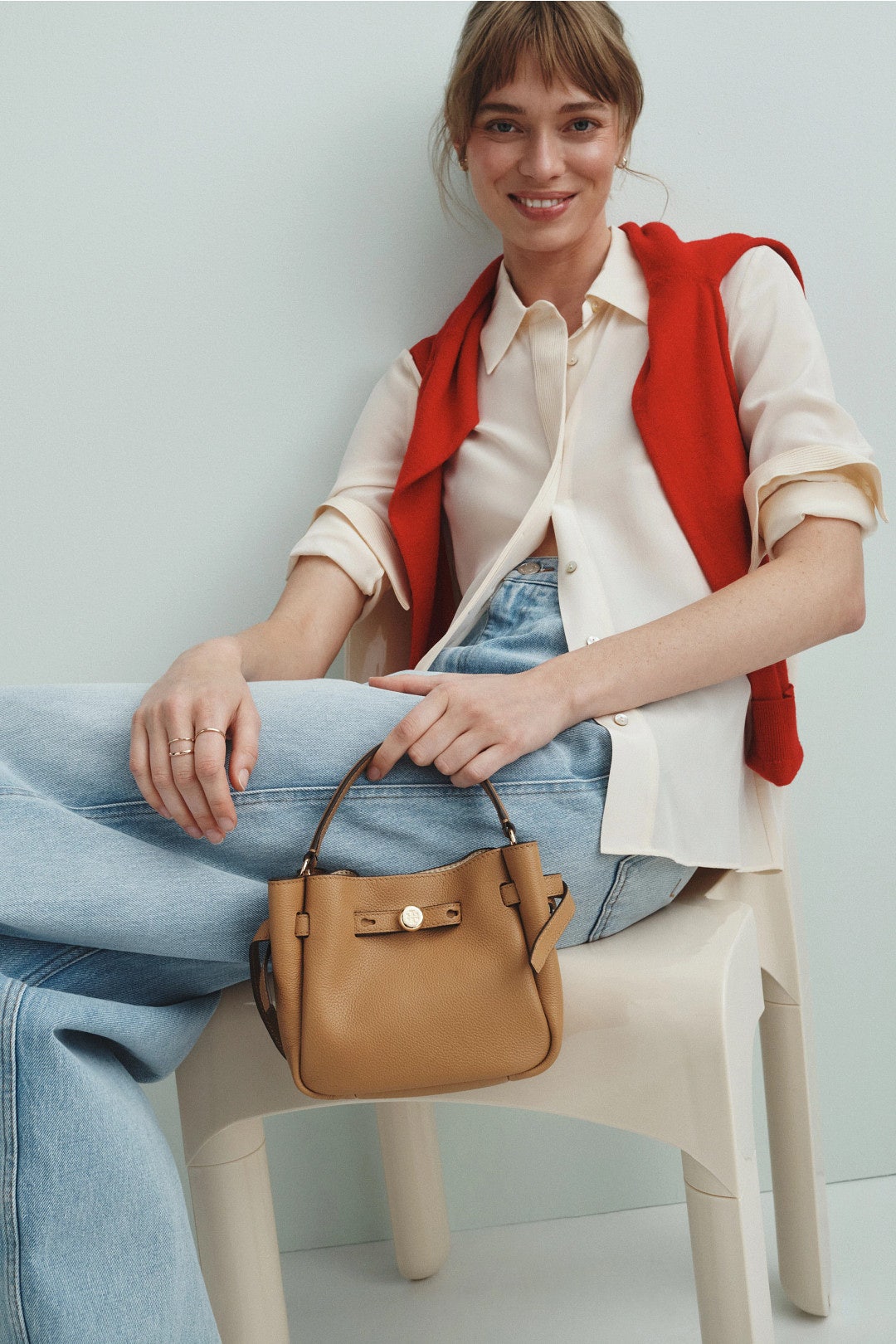 Romy Mini Bucket Bag by Tory Burch Accessories 1