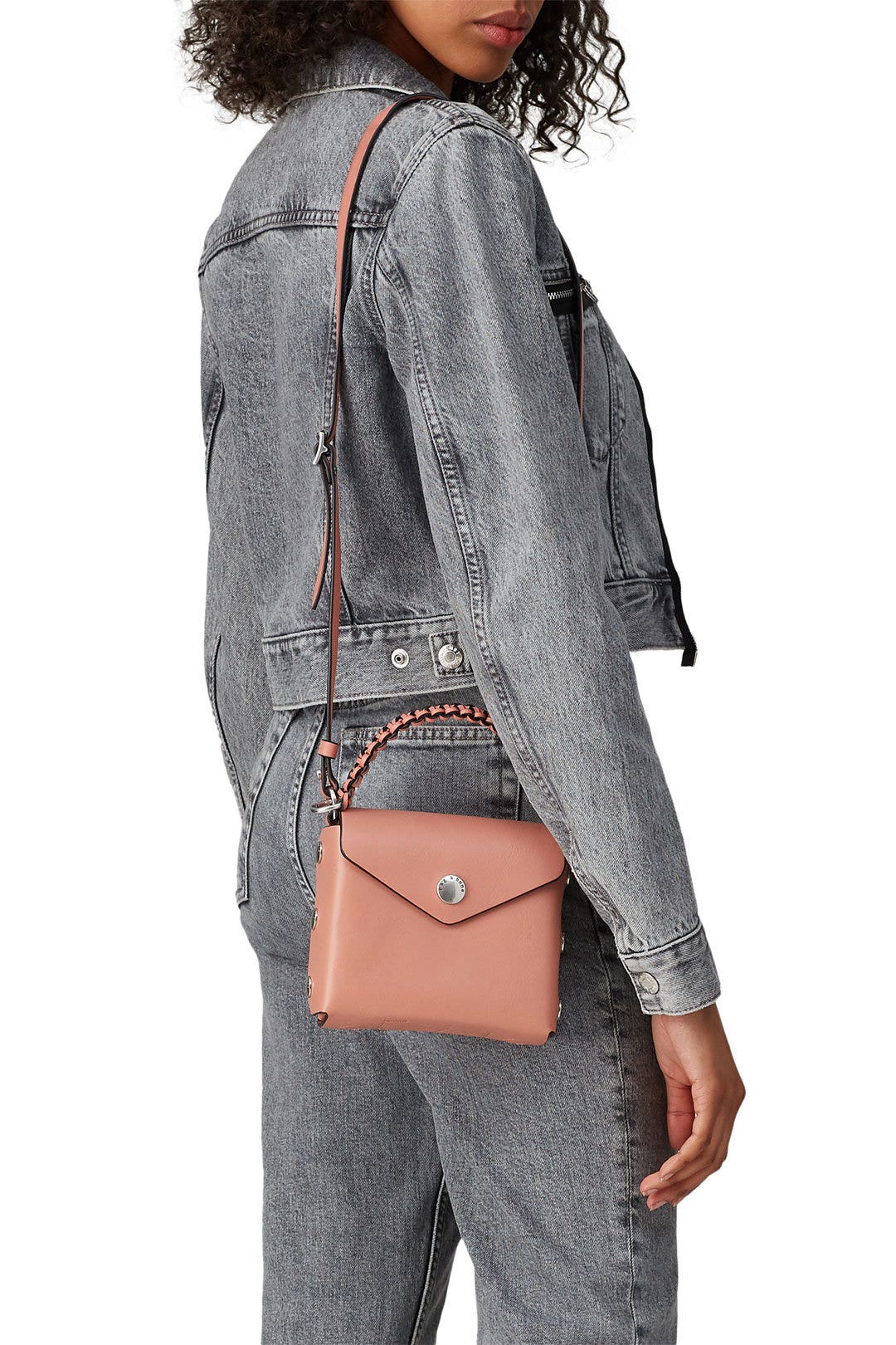 Dusty Pink Micro Atlas Crossbody by rag & bone Accessories 2