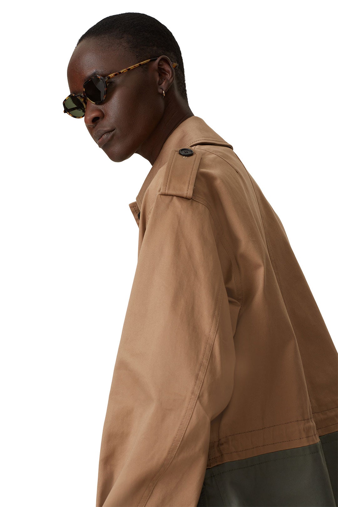 Tortoiseshell Linda Farrow Edition Acetate Sunglasses by Dries Van Noten 0