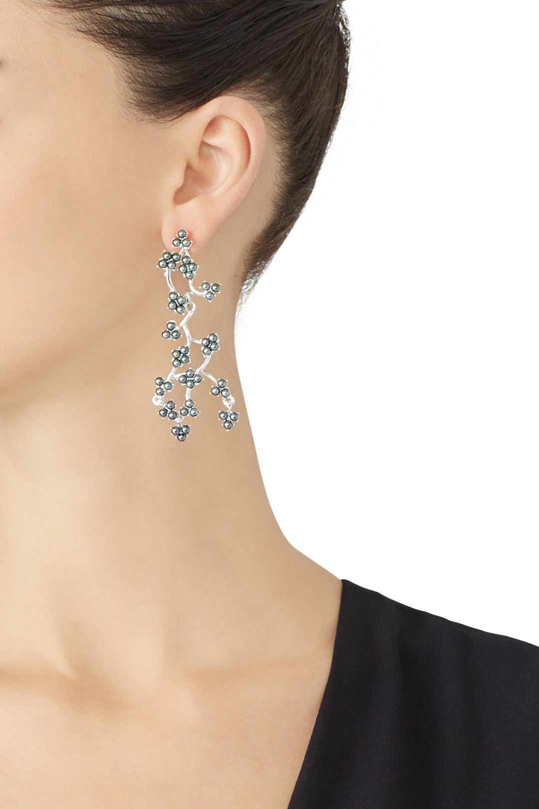 Jackie Pearl Earrings by Lulu Frost 2