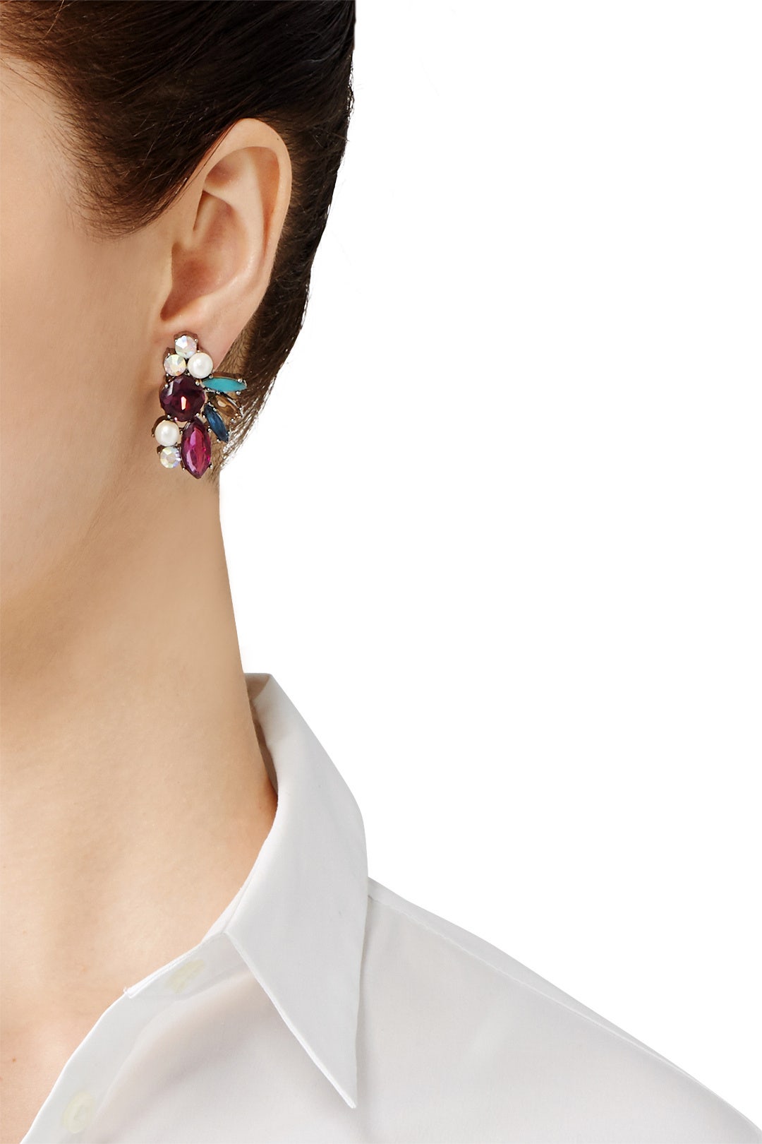 Rainbox Cluster Earrings by Ella Carter 2