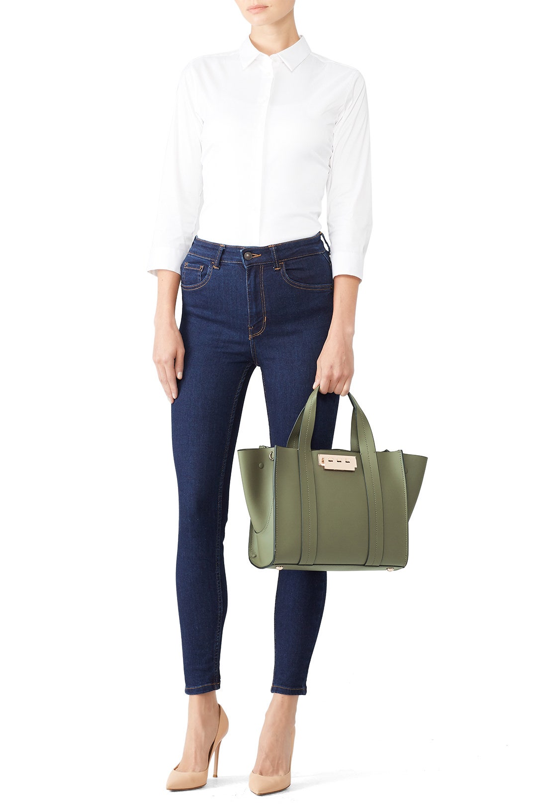 Moss Eartha Iconic Shopper by ZAC Zac Posen Handbags 1