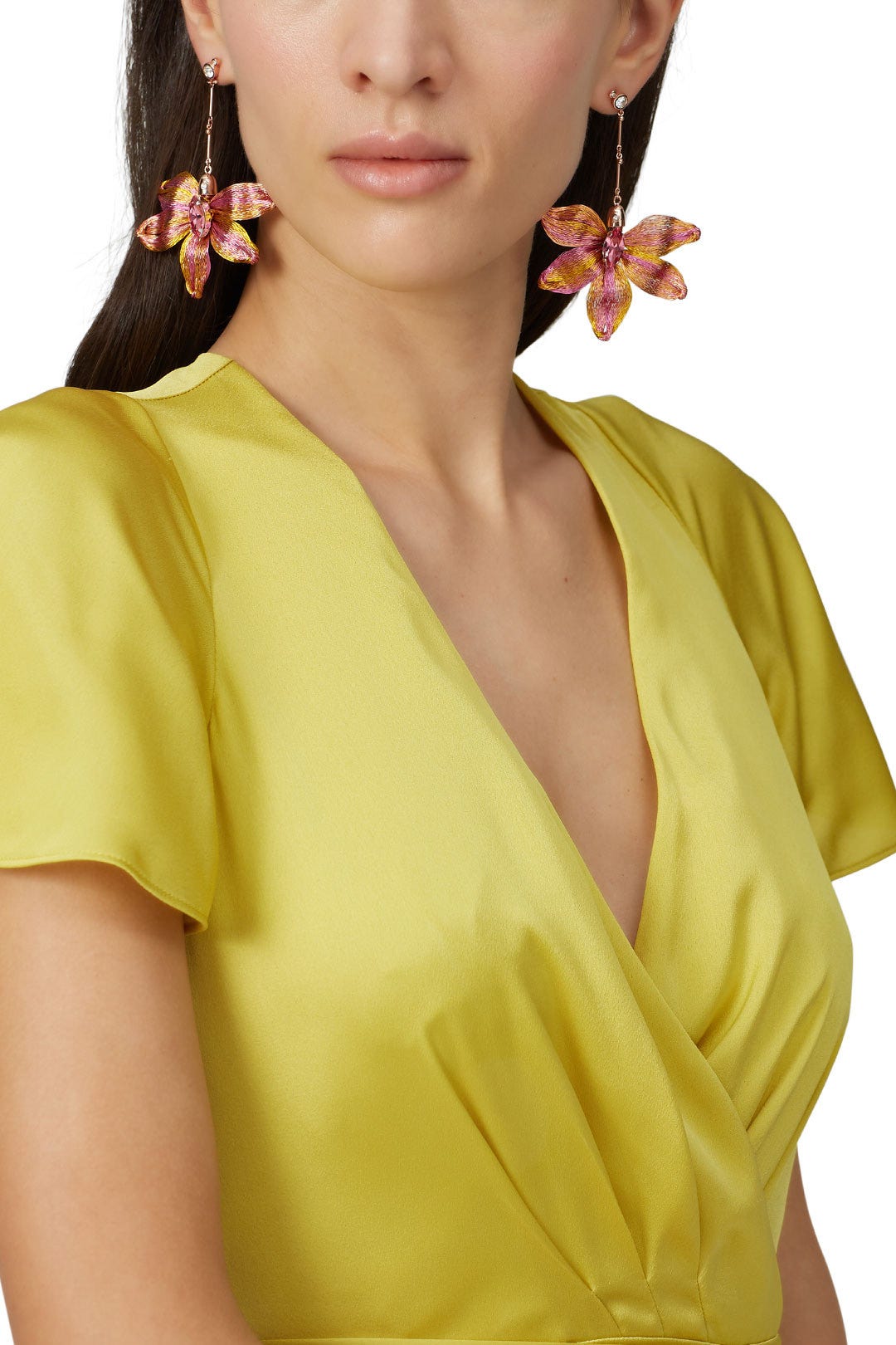 Mesh Dahlia Earrings by Colette Malouf 0