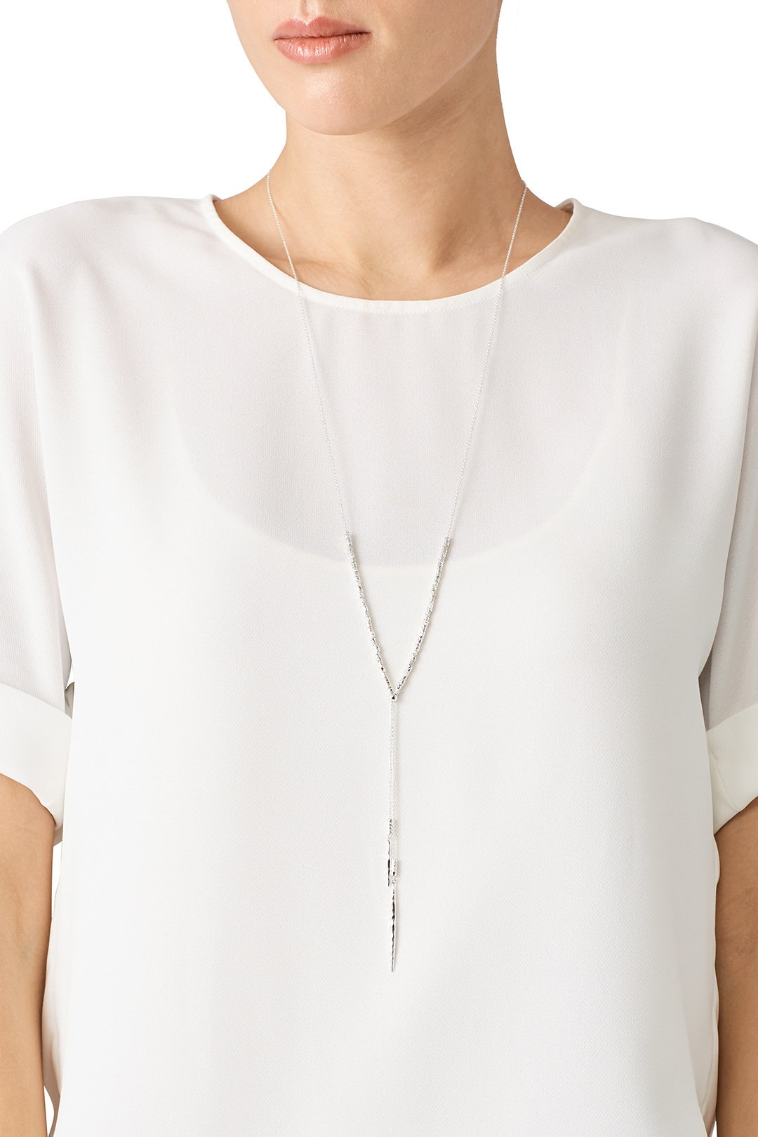 Silver Laguna Necklace by Gorjana Accessories 0