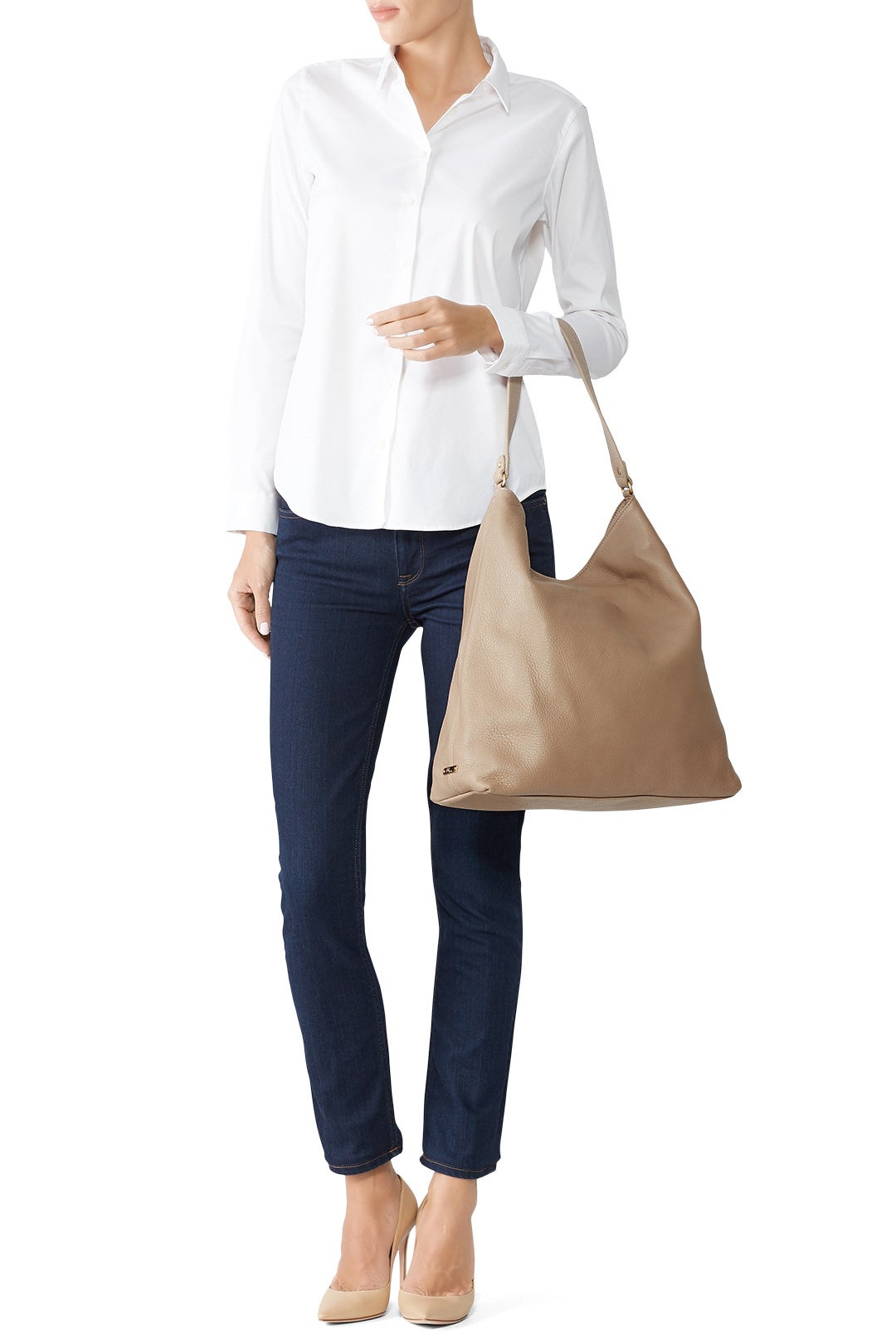 Stone Harlow Hobo Bag by Gigi New York 1