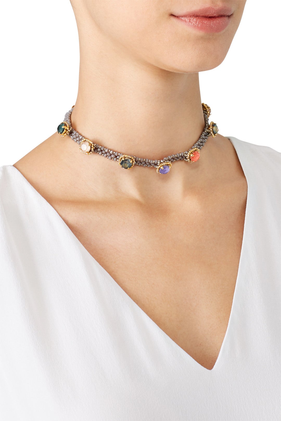 Wild Flower Choker by Erickson Beamon 0