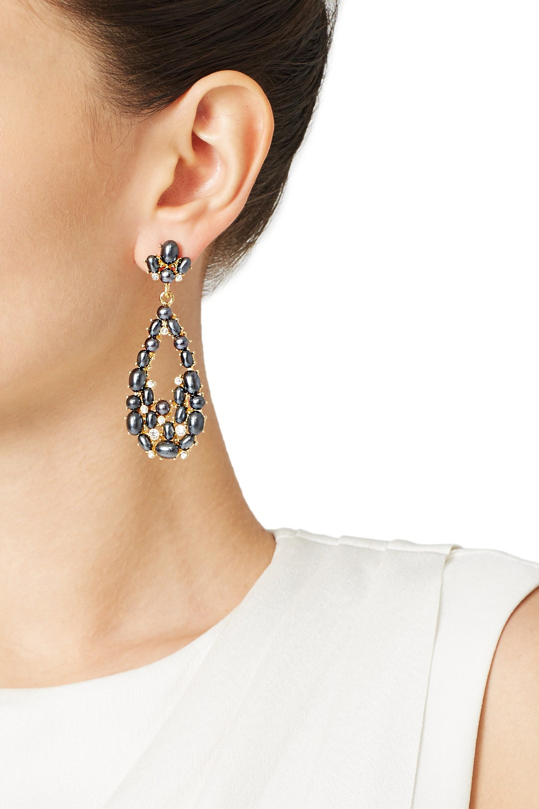 Renee Teardrop Earrings by Kenneth Jay Lane 2