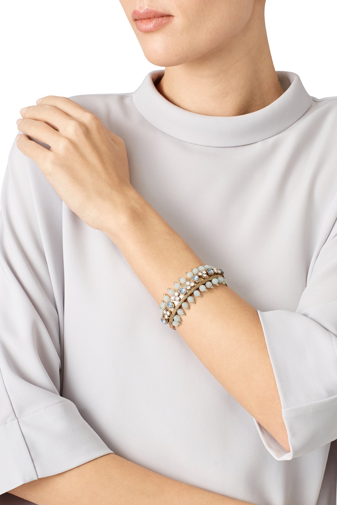 Tranquil Tryst Bangle by Marchesa Jewelry 2