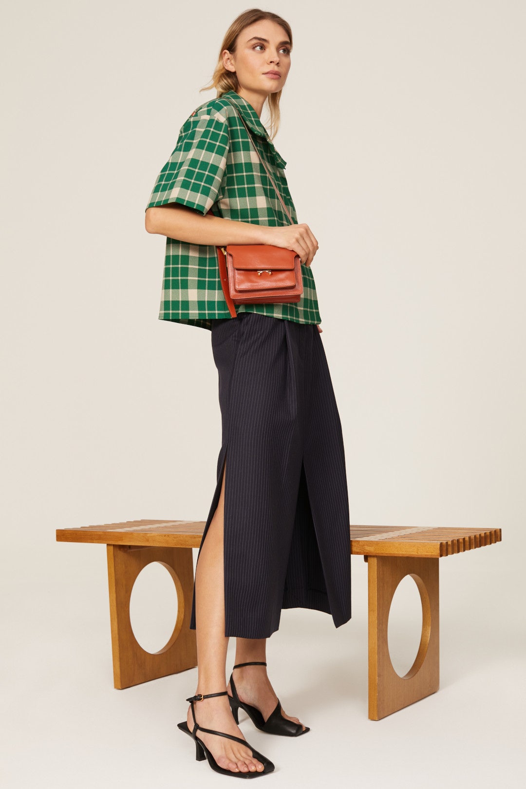 Brown Trunk Soft Mini Bag by Marni Accessories 1