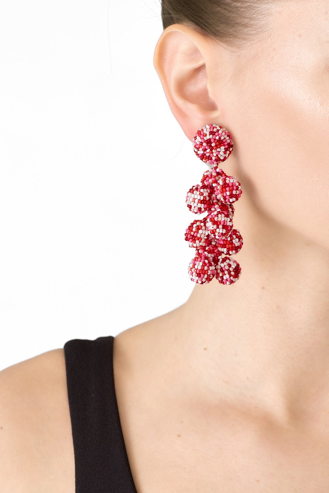 Red Coconuts Earrings by Sachin & Babi Accessories 1