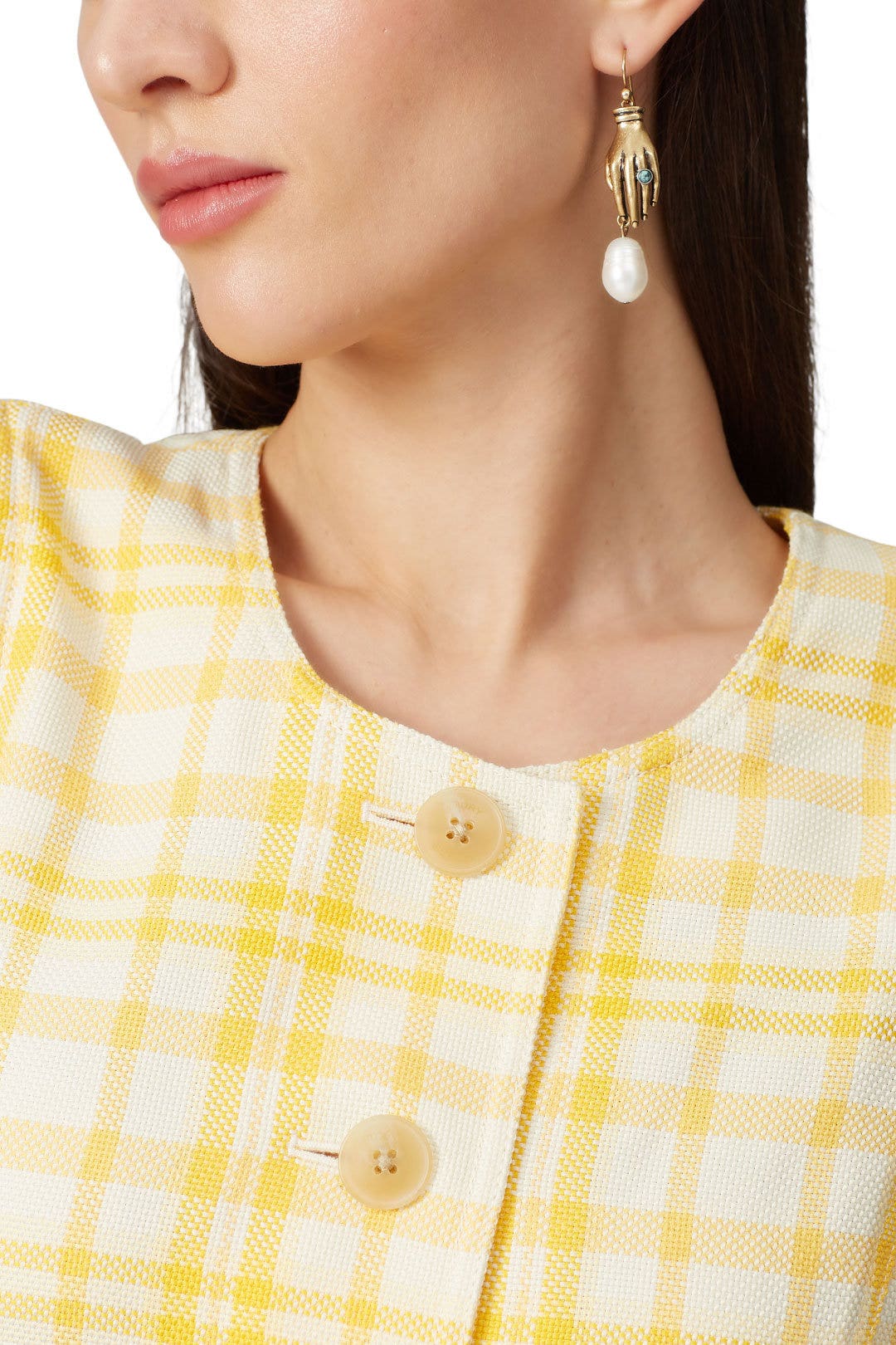Hand And Pearl Earrings by Tory Burch Accessories 0