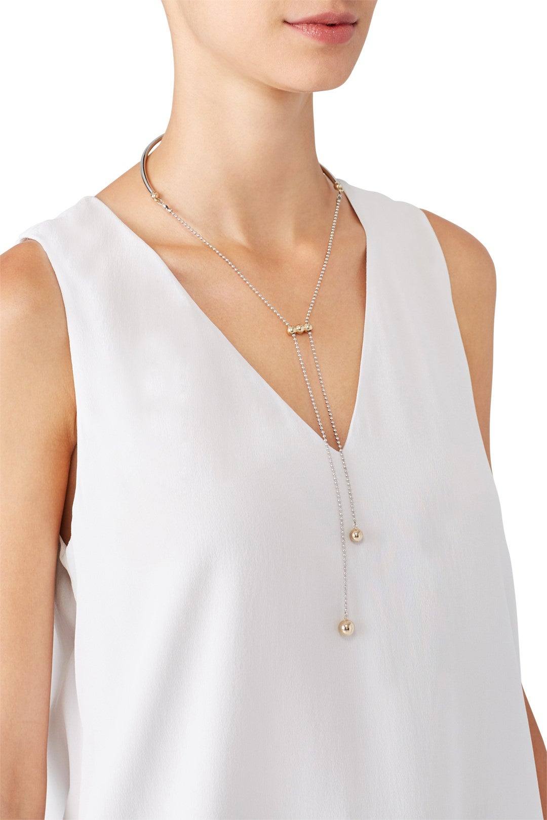 Bolo Ball Chain Lariat by Eddie Borgo 0