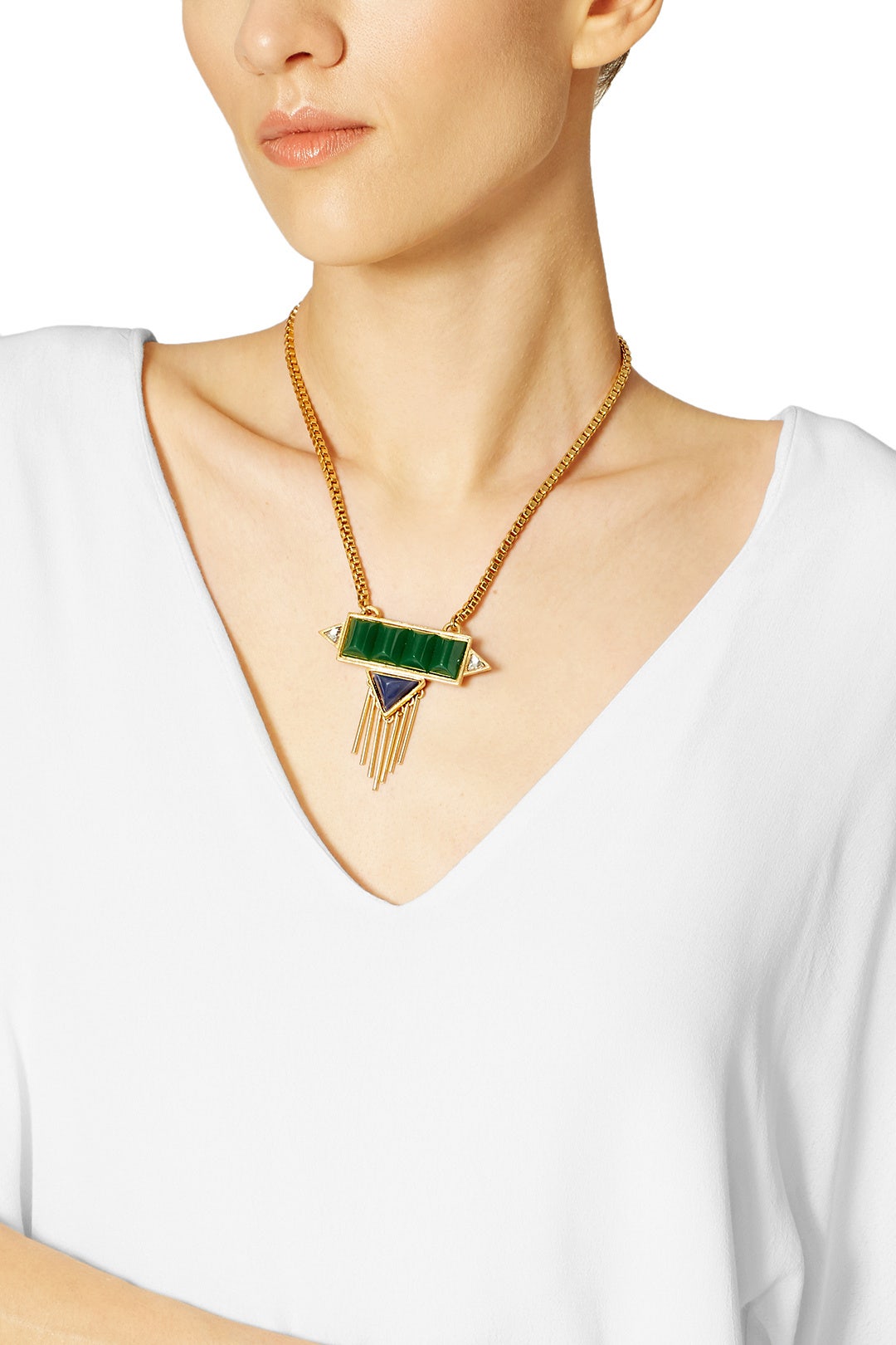 Oceanic Gold Necklace by Gerard Yosca 2