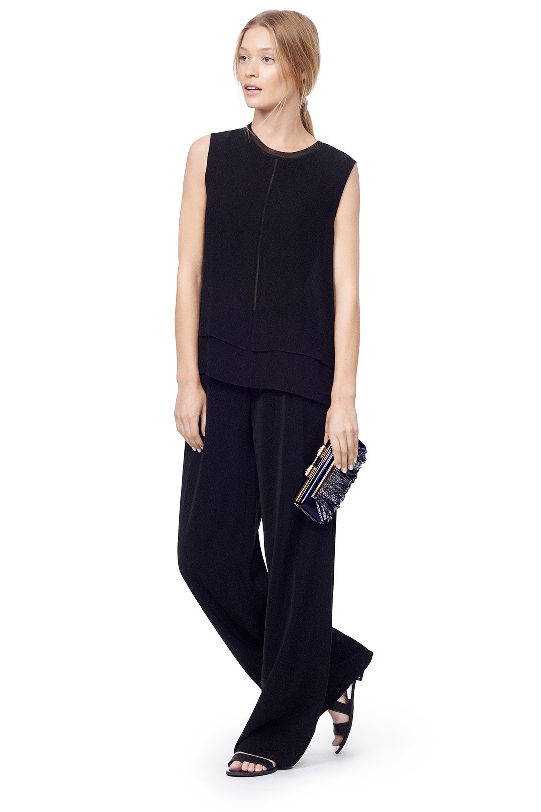 Blue Donna Plexi Clutch by Katherine Kwei 2