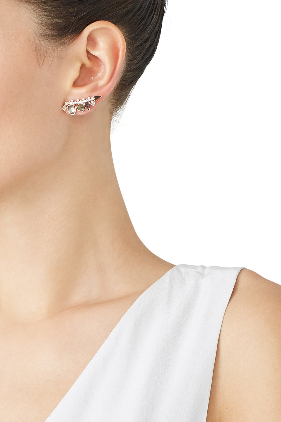 Rose Gold Ear Climbers by Kendra Scott 0