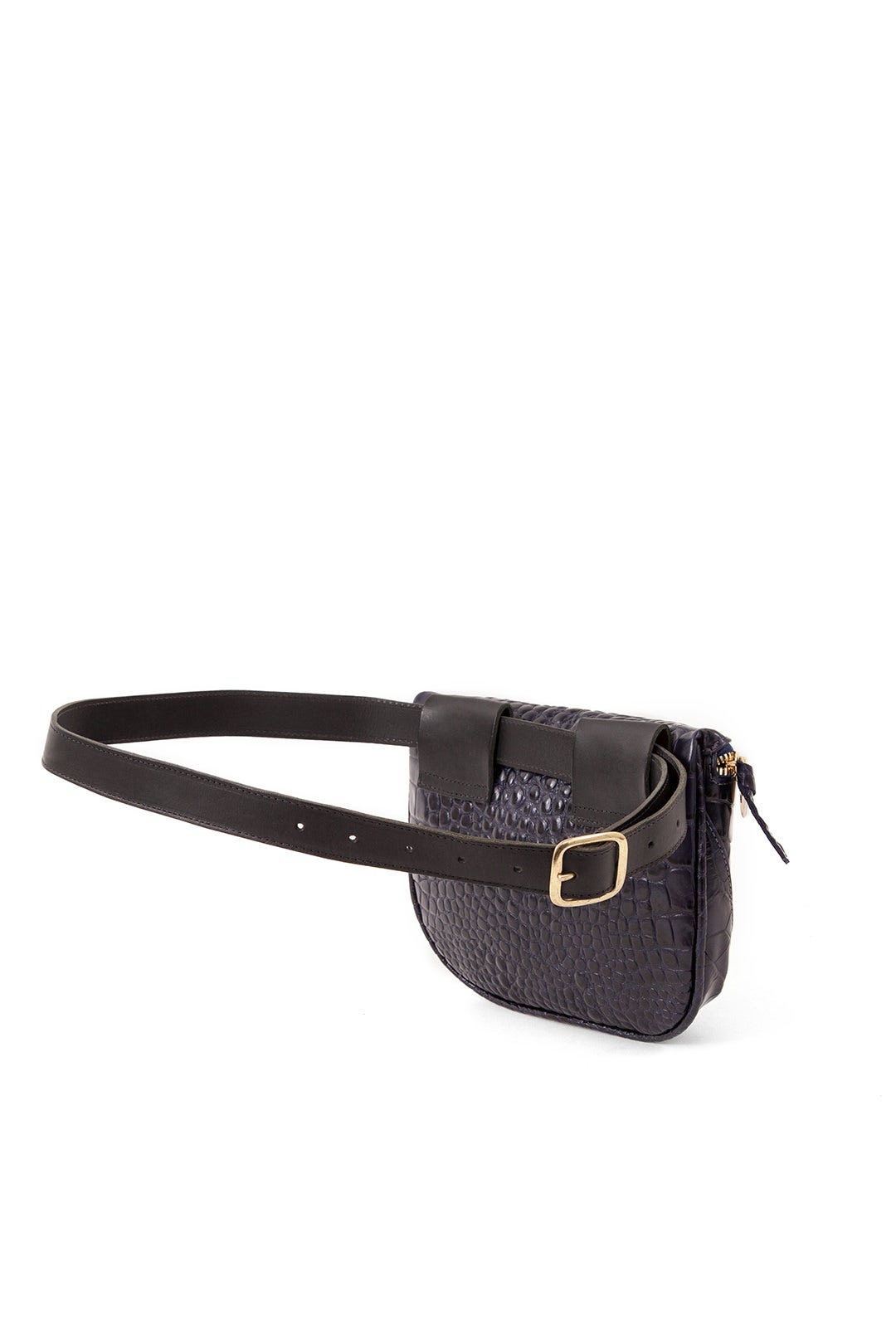 Midnight Croc Fanny Pack by Clare V. 1